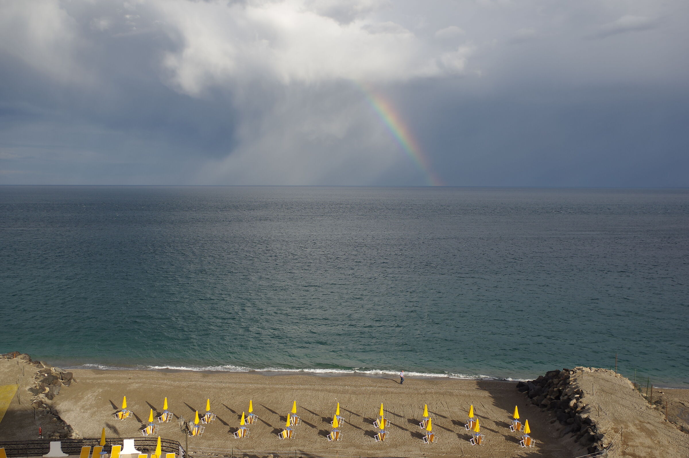 Rainbow on the horizon