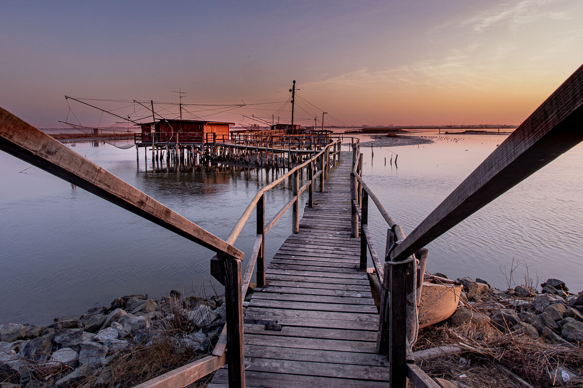 Trabocchi  - saline di Comacchio