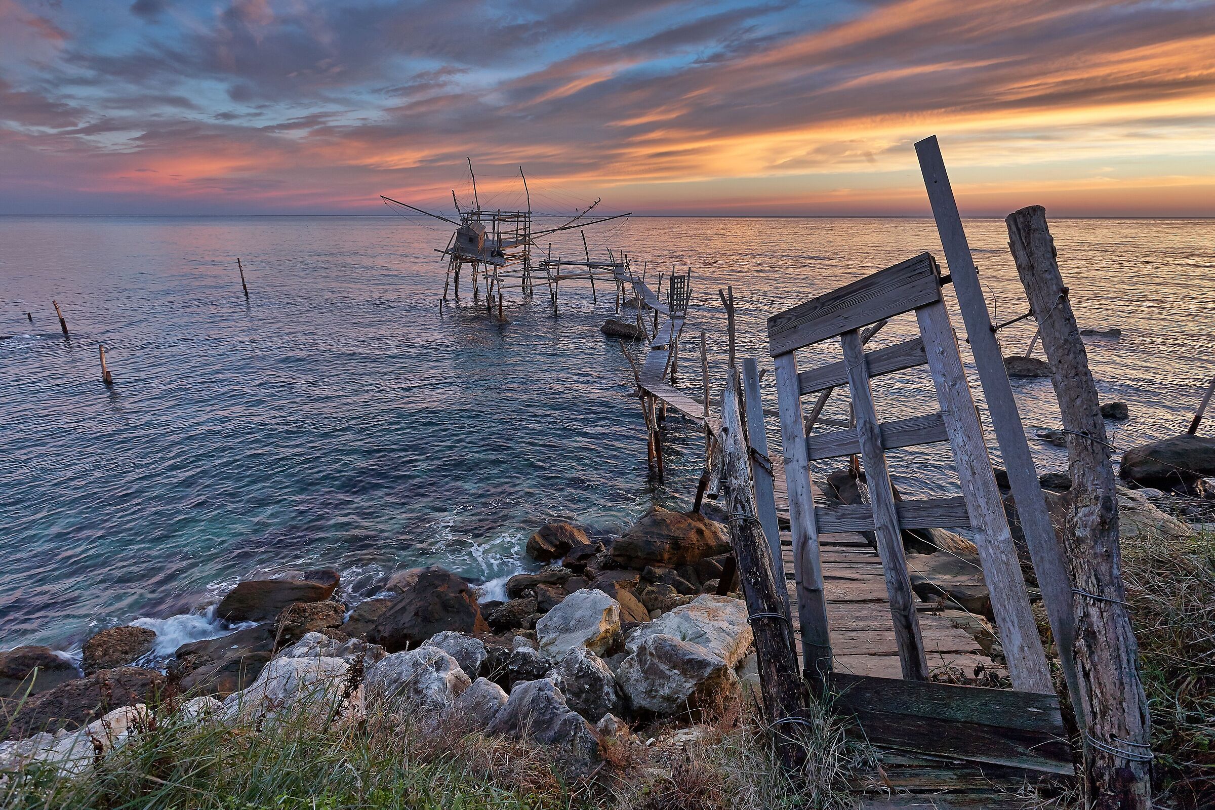 Il trabocco turchino di Fossacesia-Abruzzo