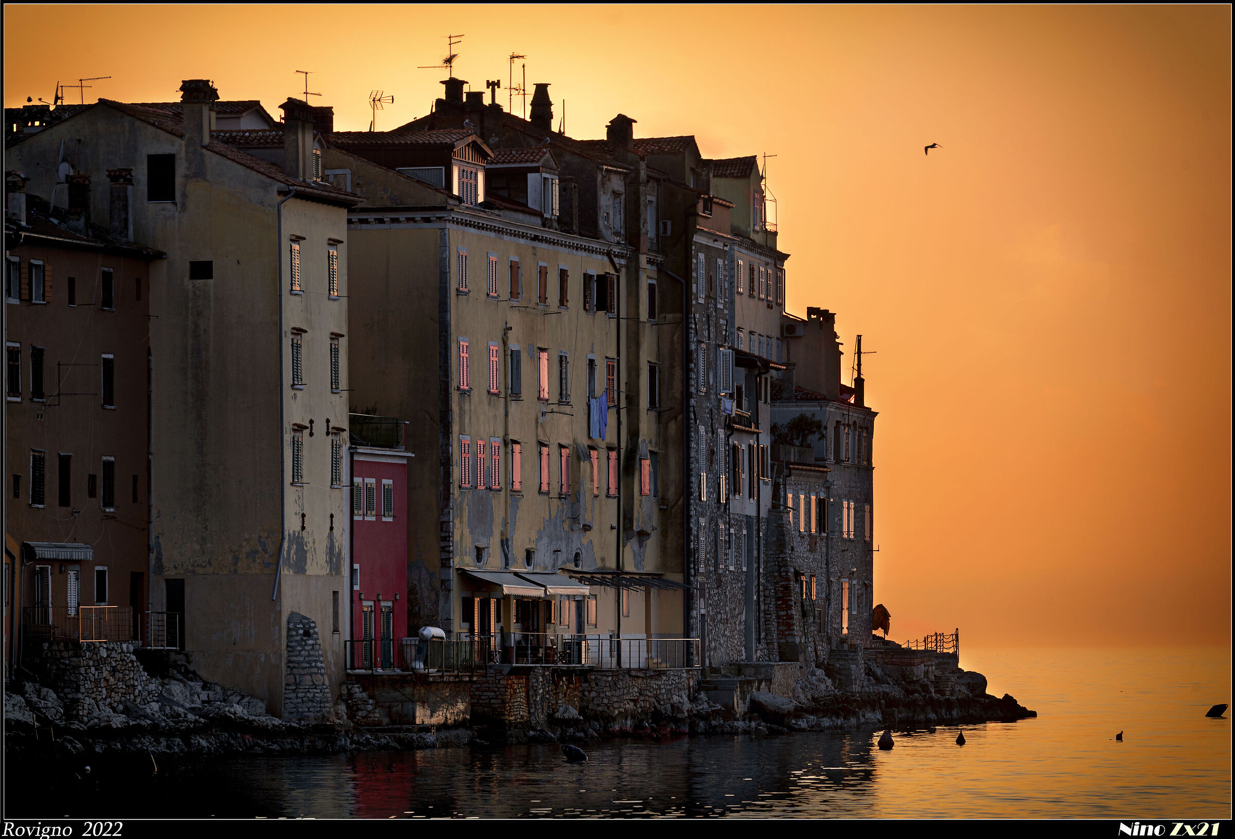 Rovigno al tramonto