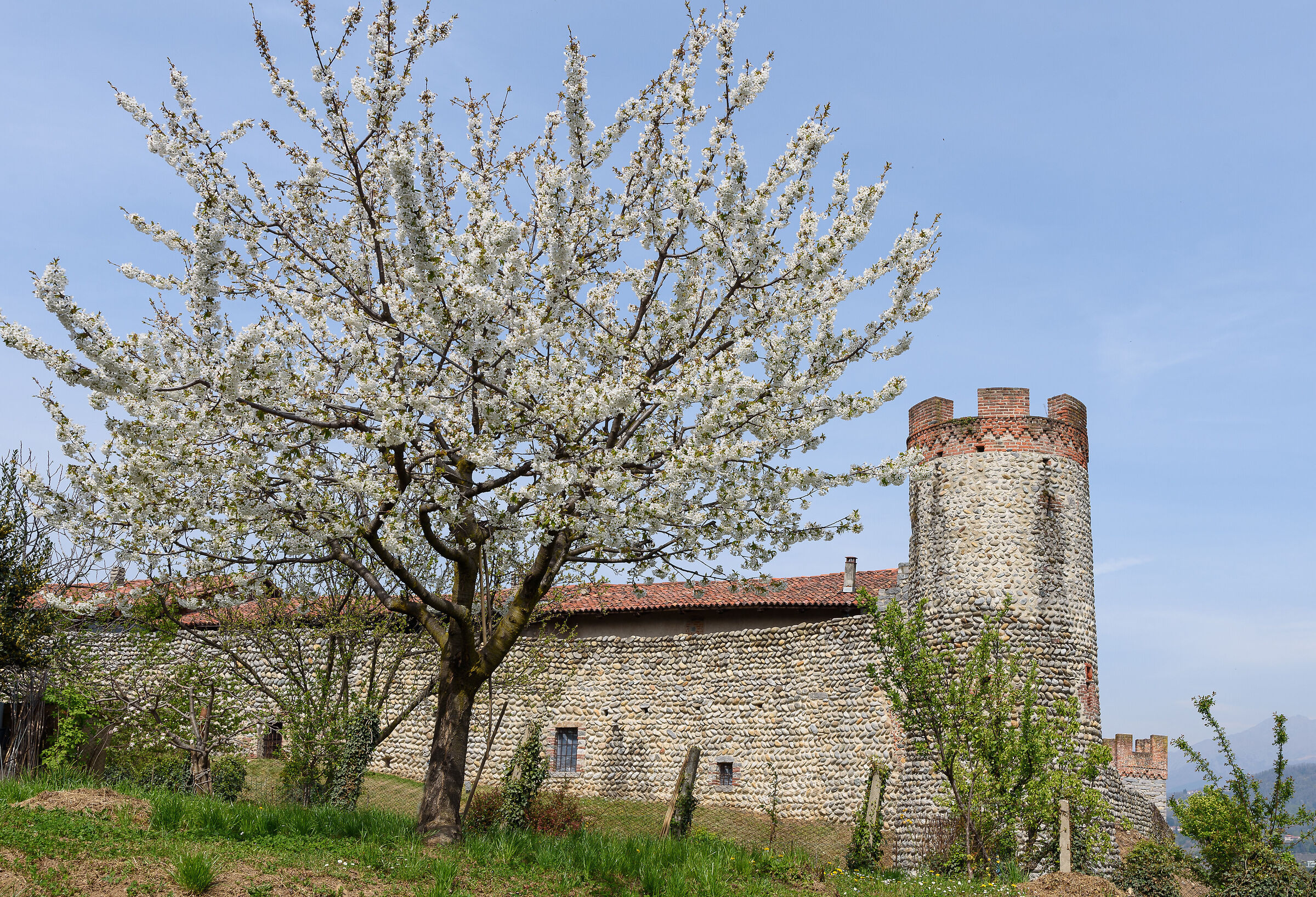 Le mura e la torre, Ricetto di Candelo