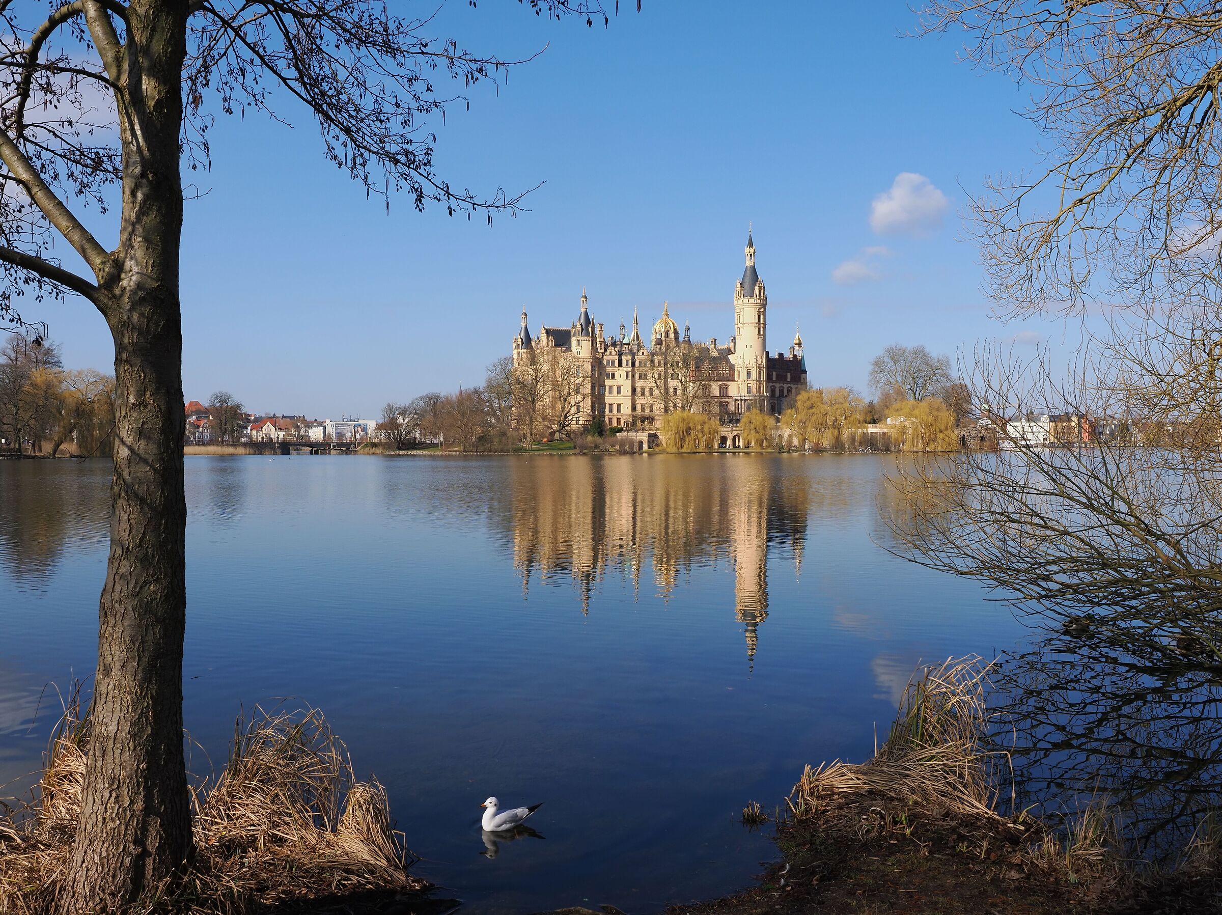 Schwerin Schloß, Deutschland "Vivid"