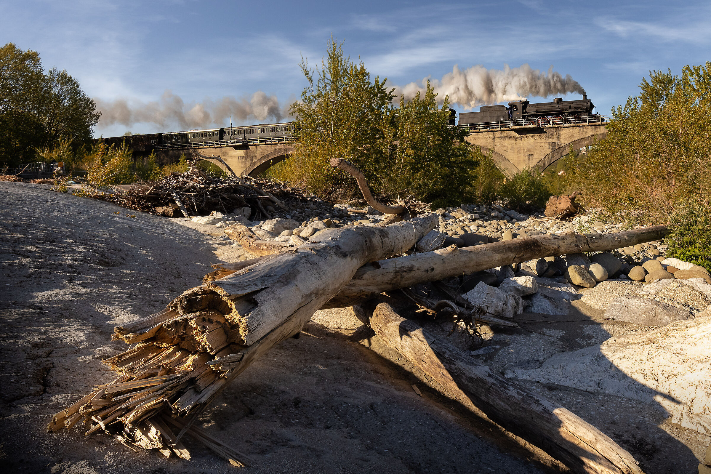 Il treno a vapore della Garfagnana