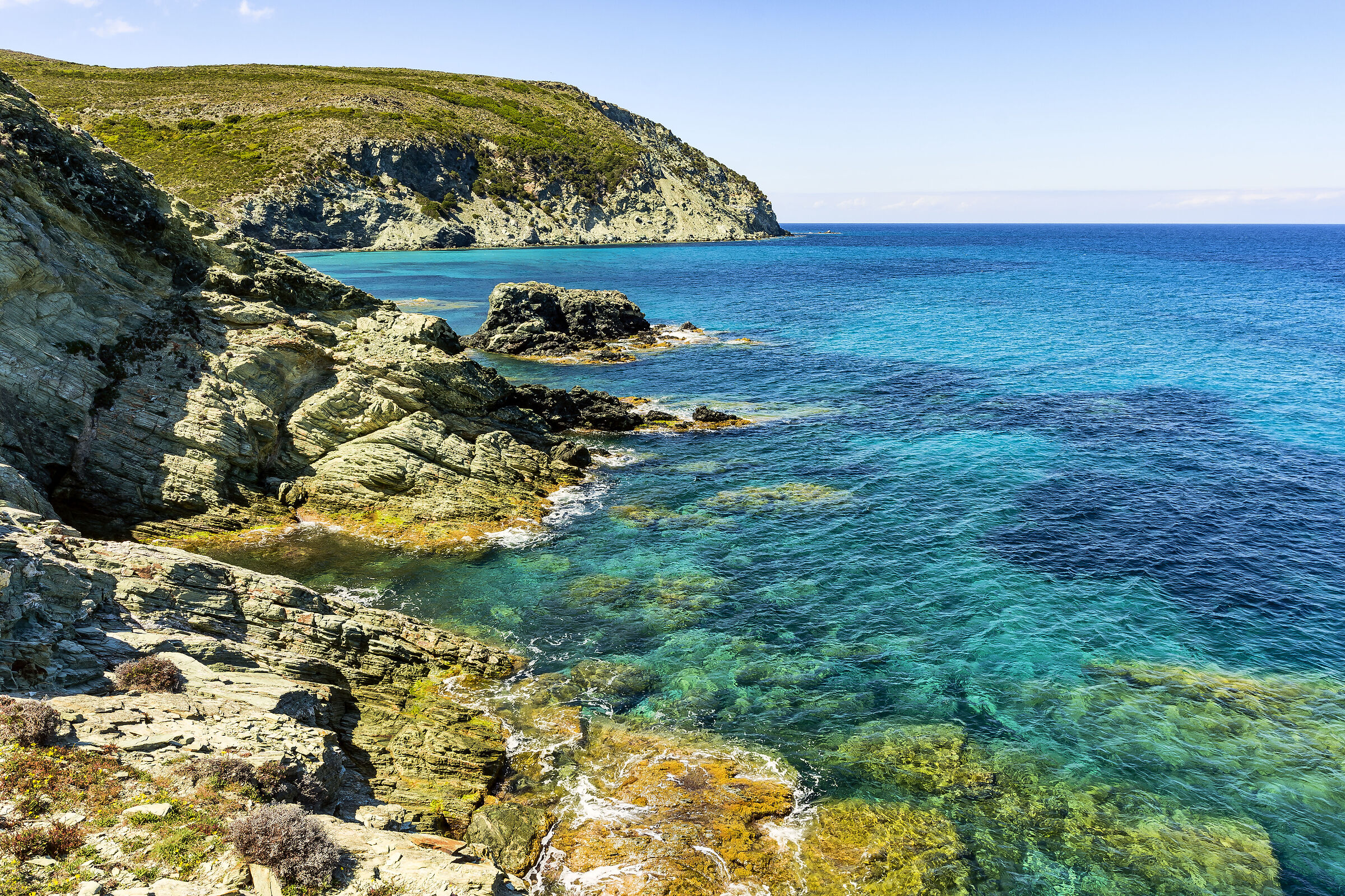 Camminando verso Capo Corso