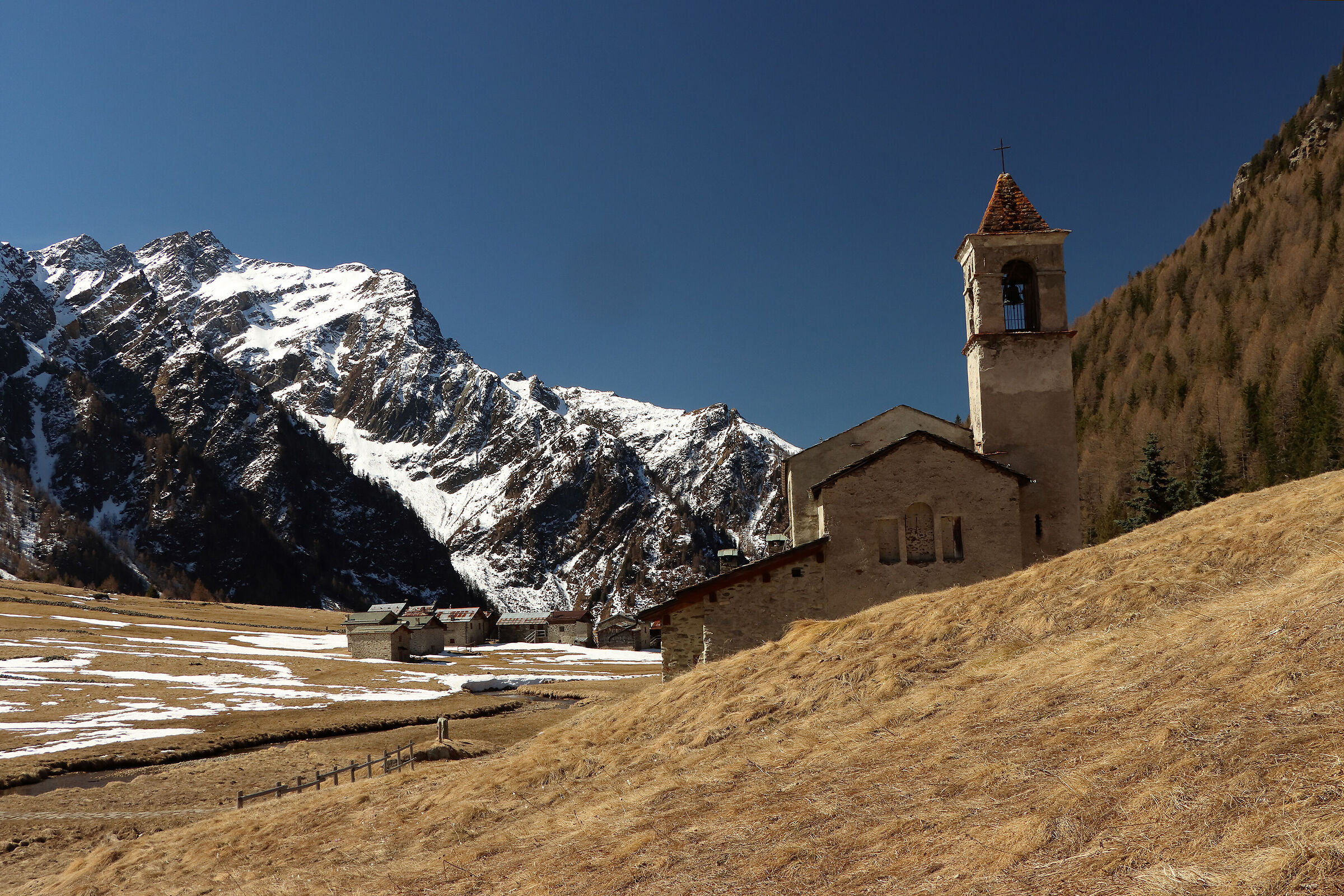 small church of Val Rezzalo