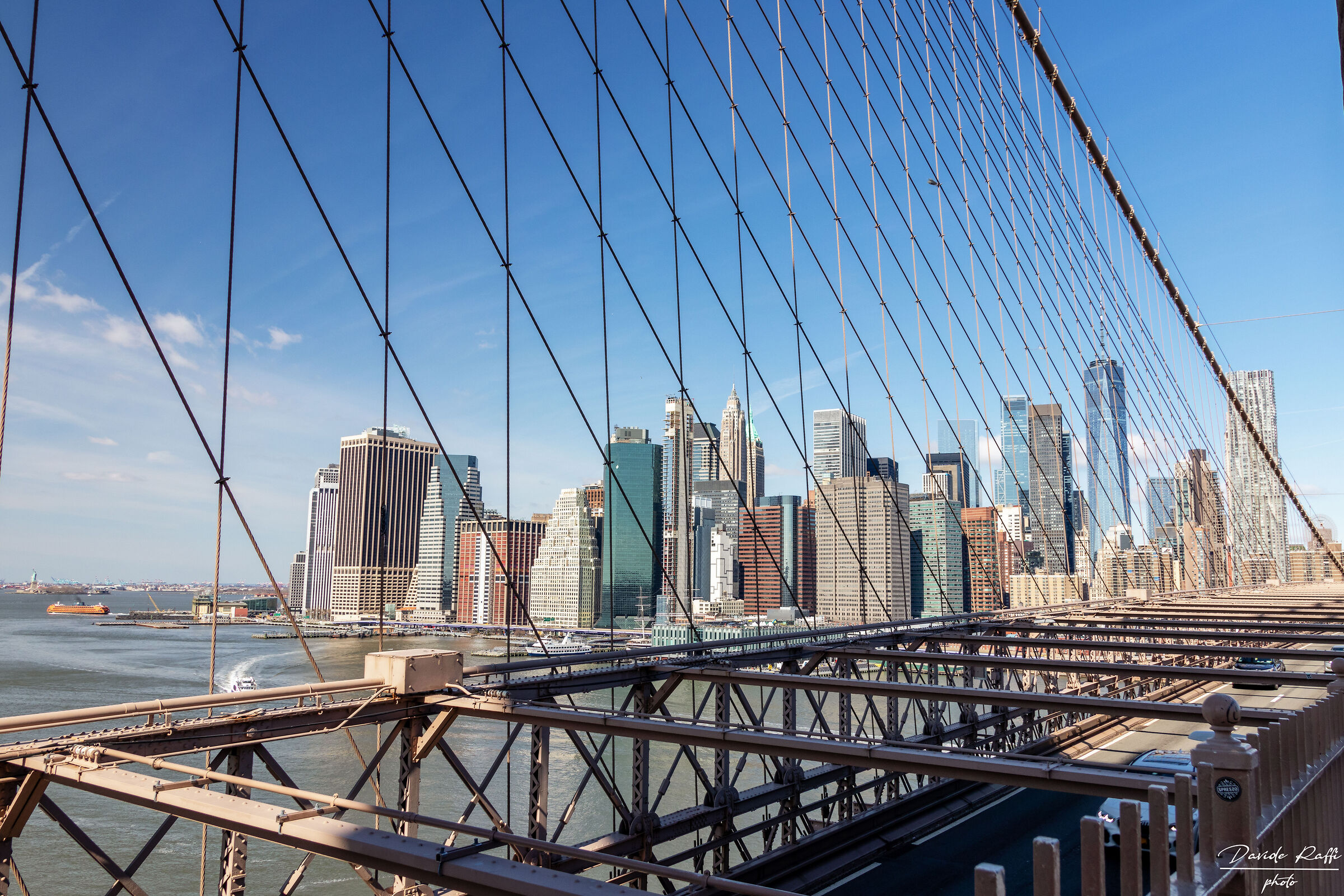 Manhattan vista dal Ponte di Brooklyn