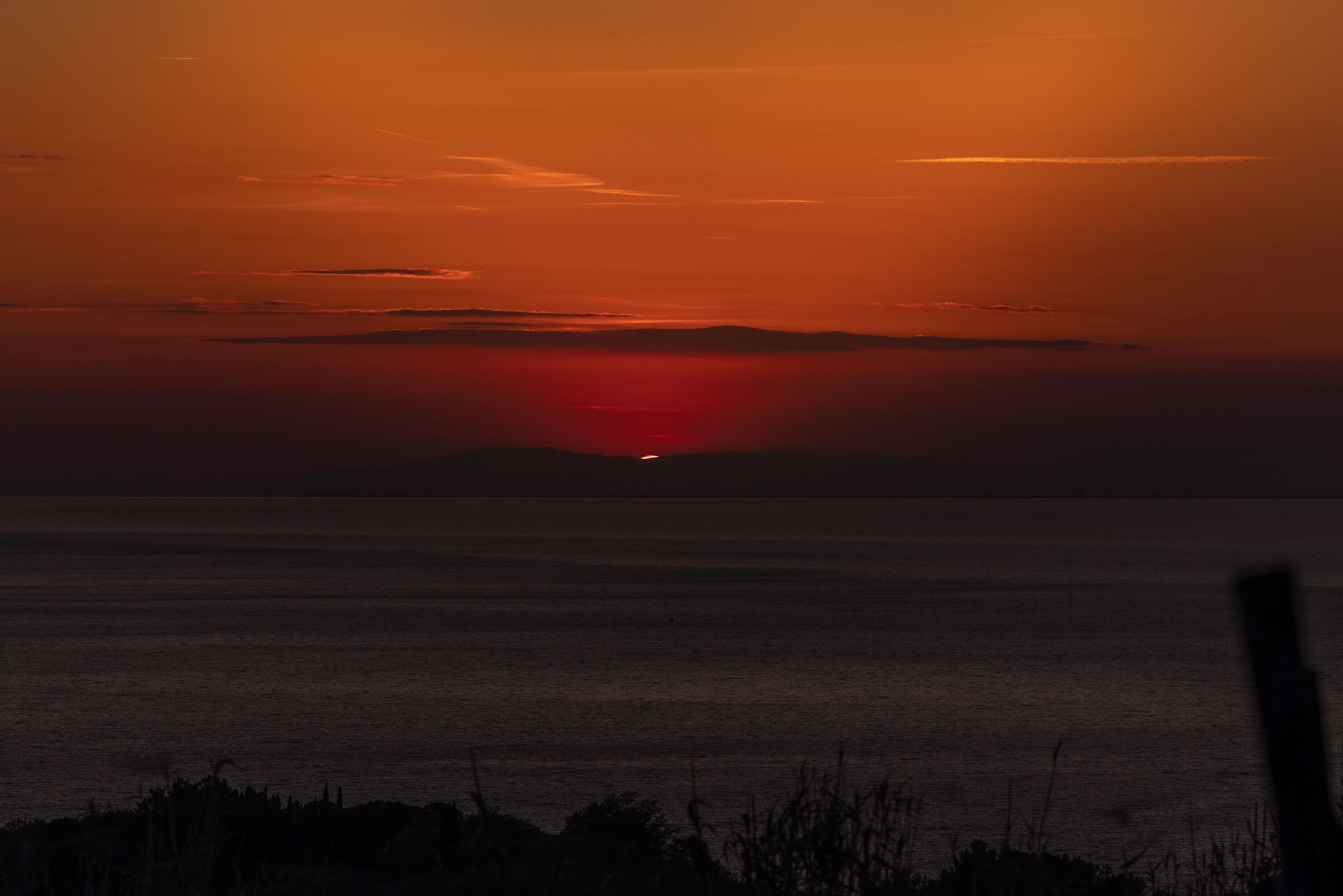 L'ultimo scorcio del sole