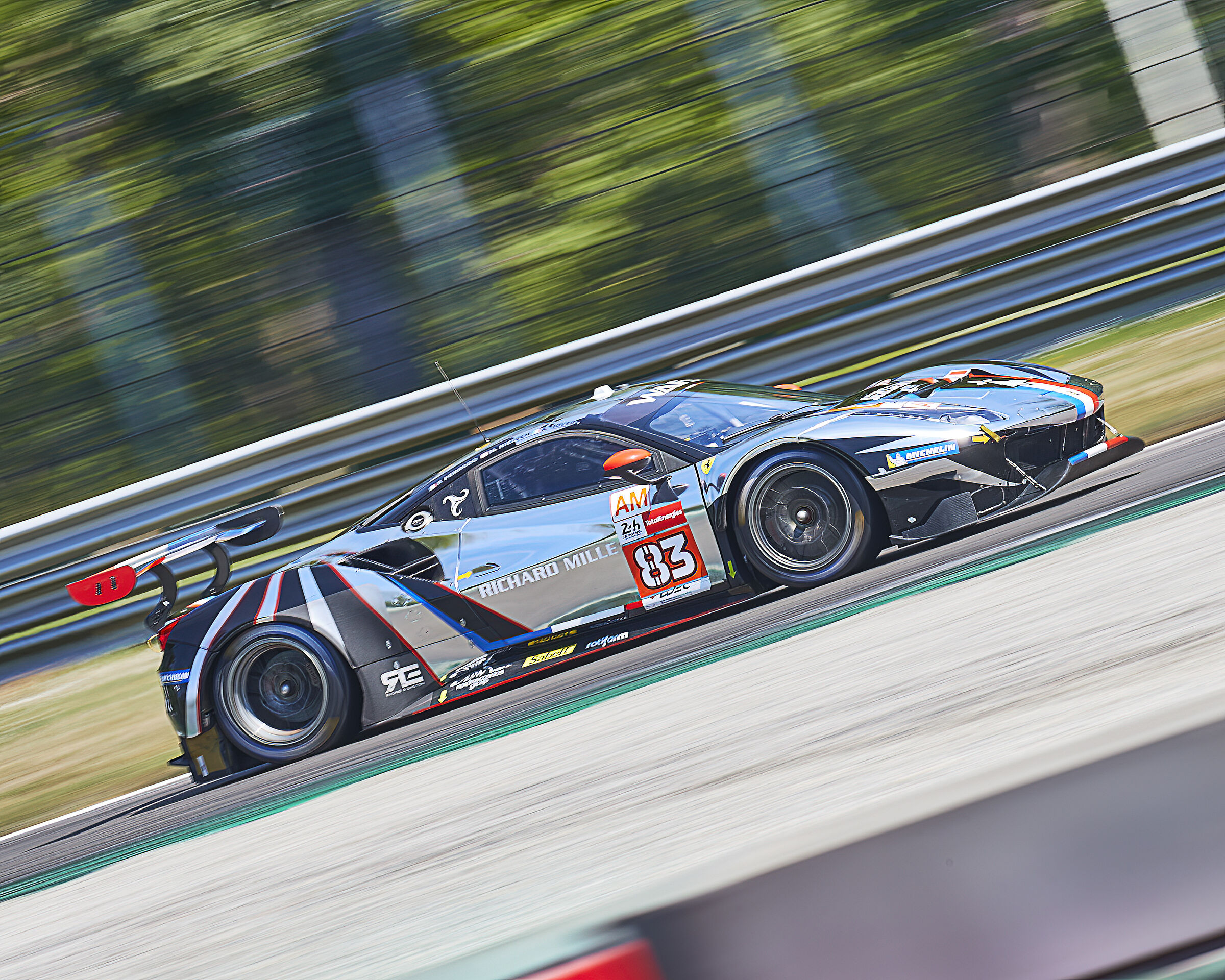 richard mille racing team monza test