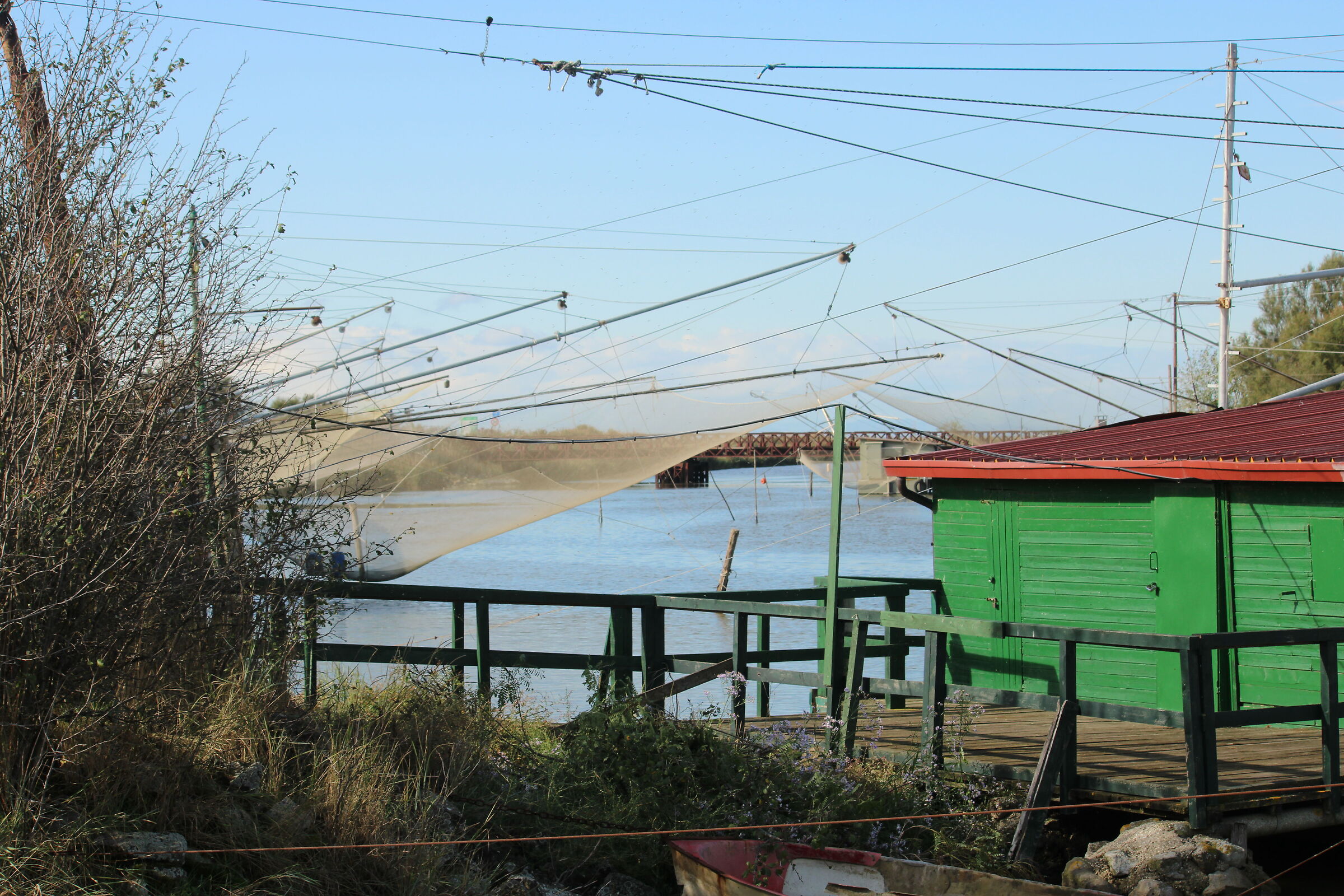 Fishing huts Comacchio