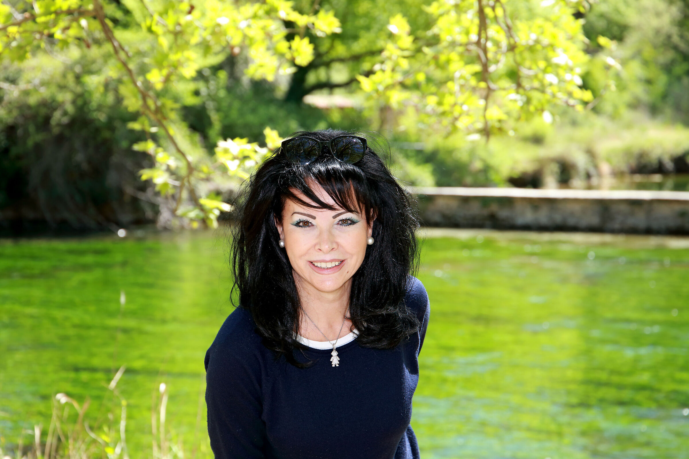 Portrait in the green