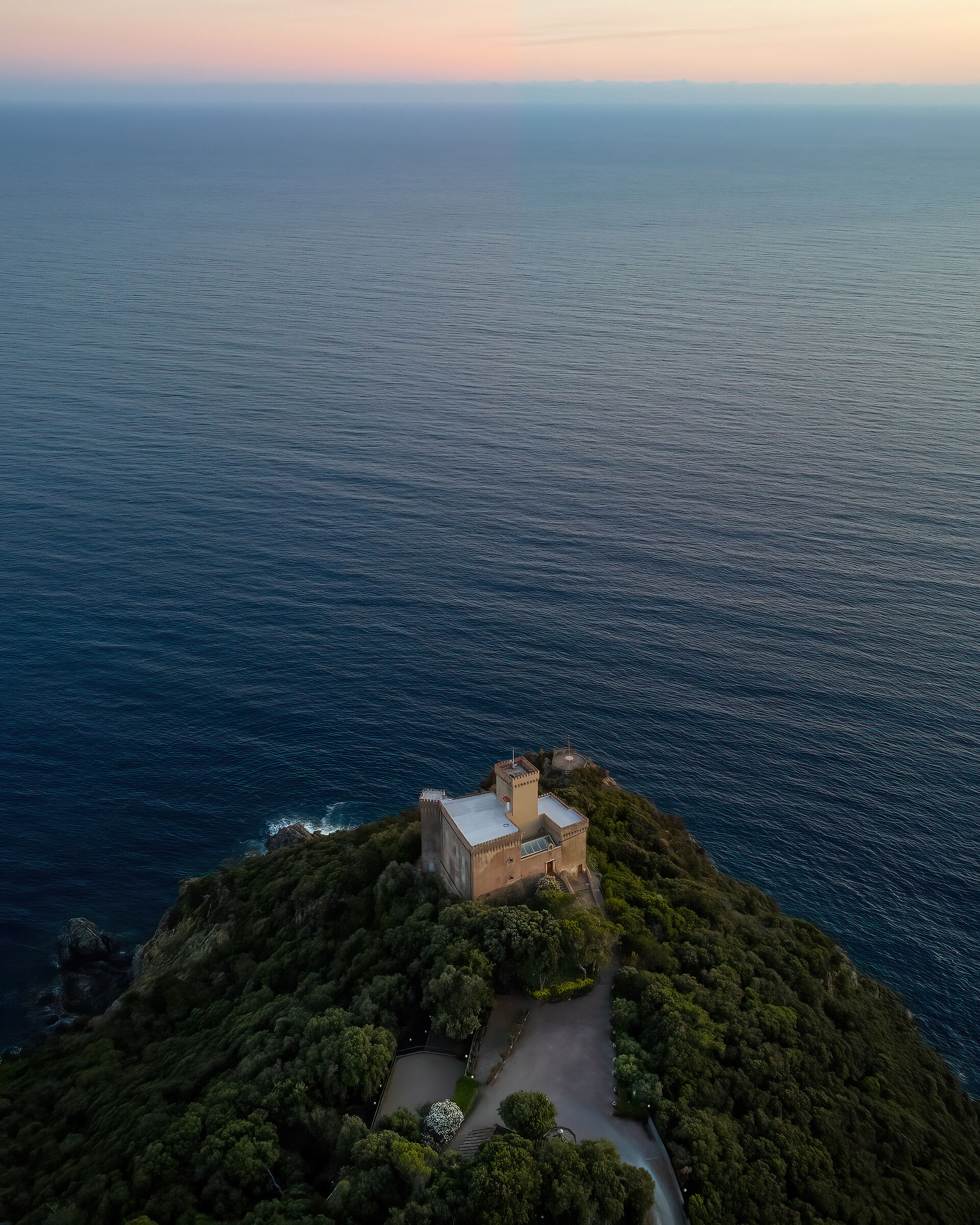 Terrace with world view