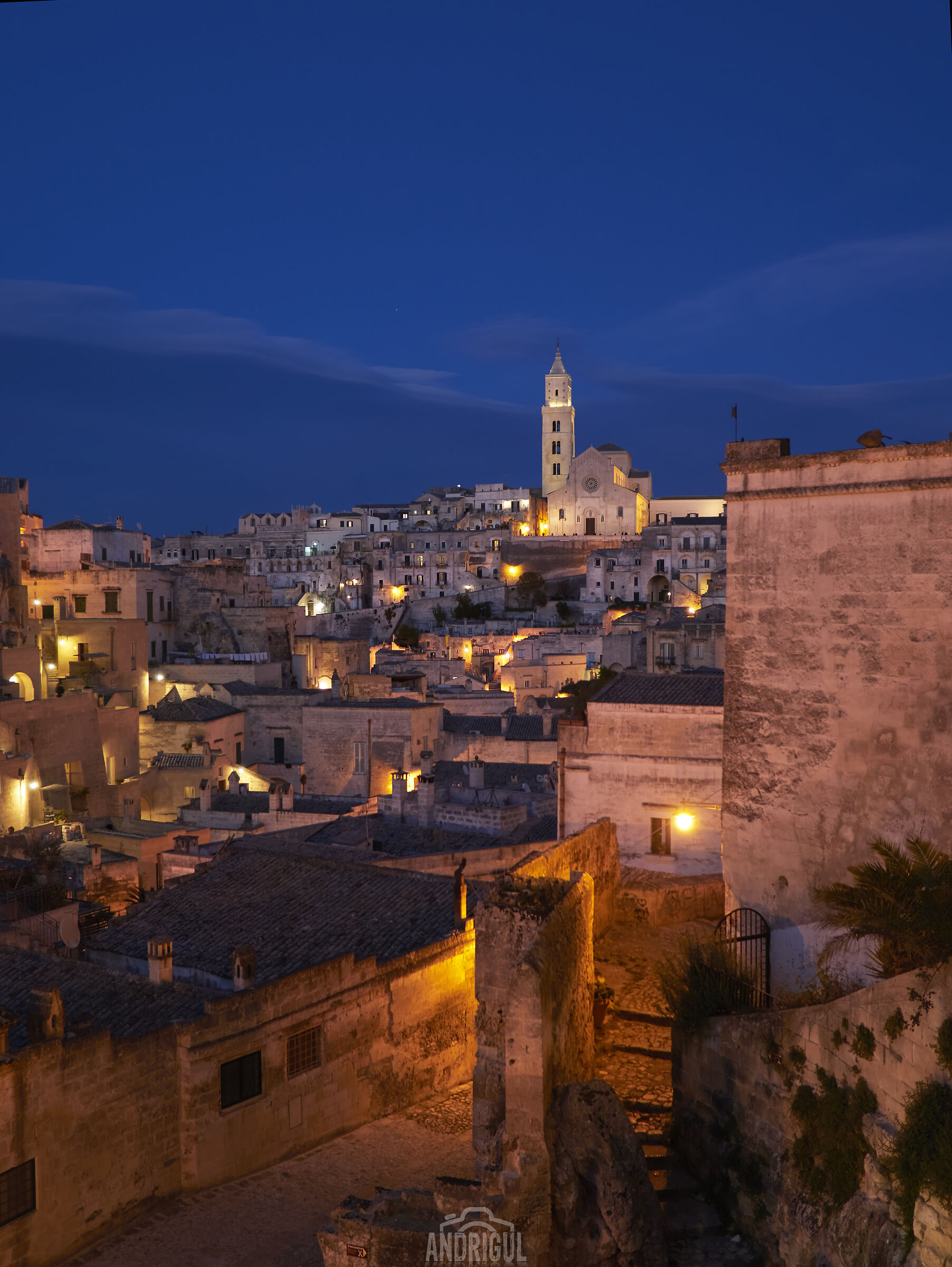 Arrival in Matera