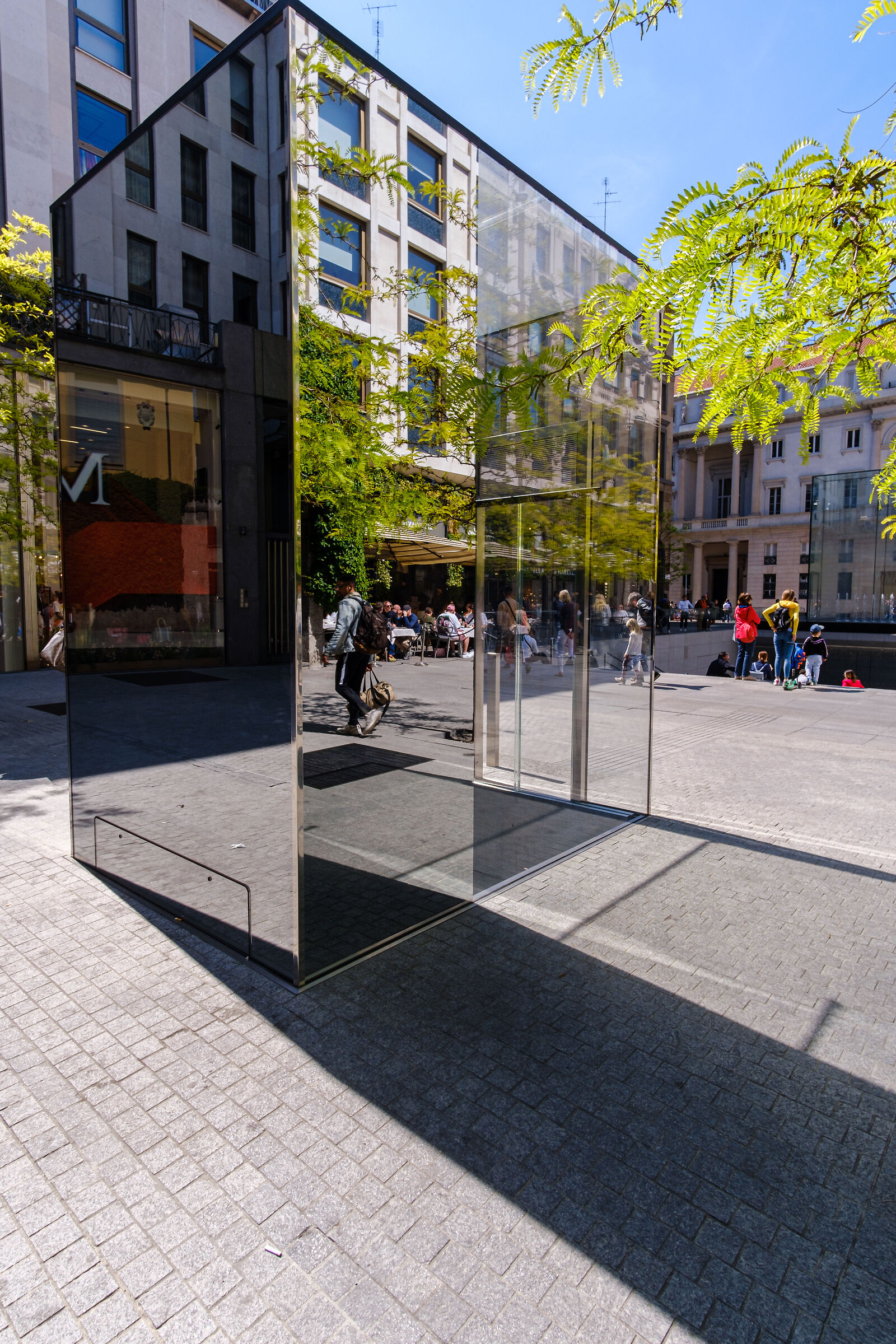 Piazzetta Liberty Milan