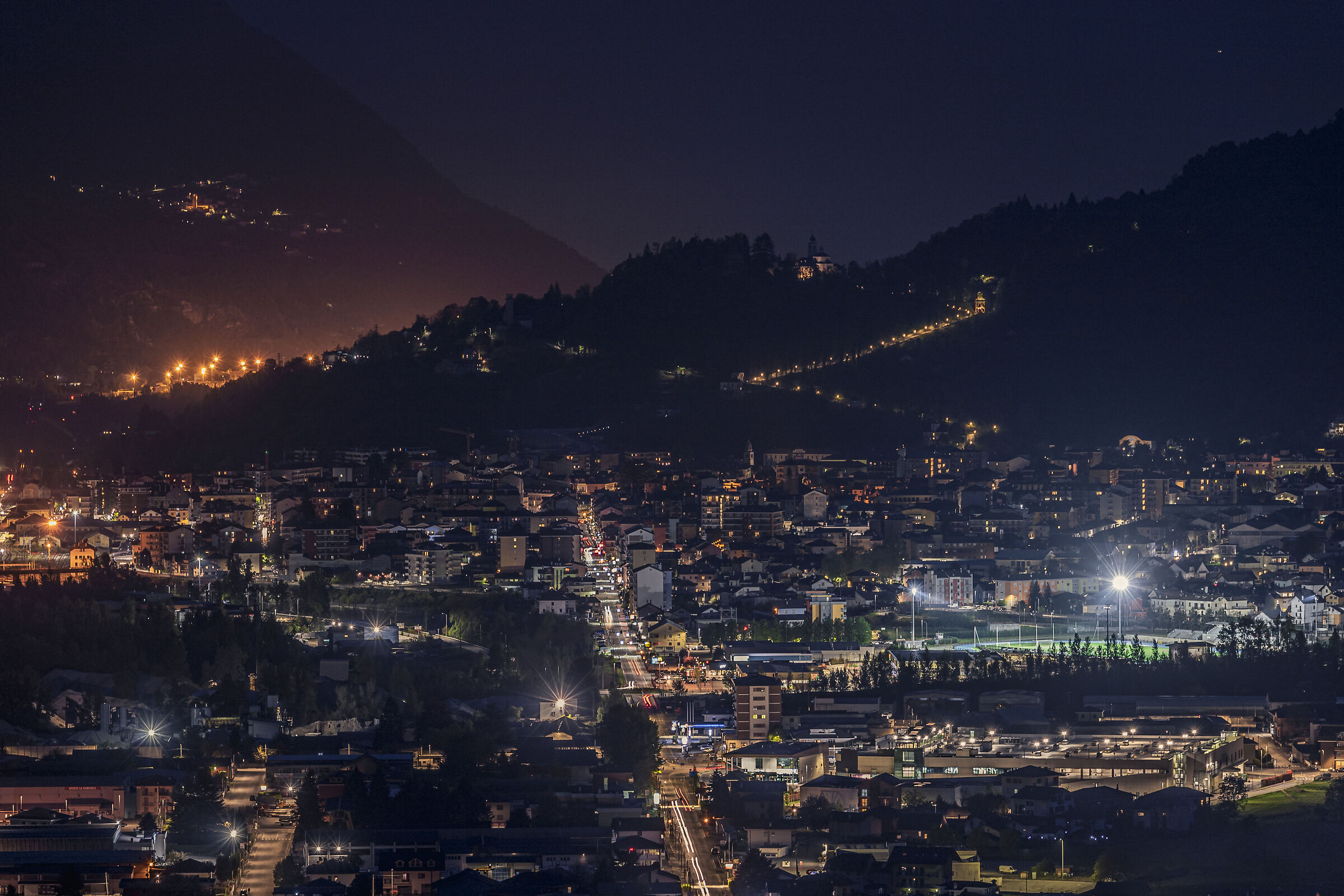 Domodossola di notte