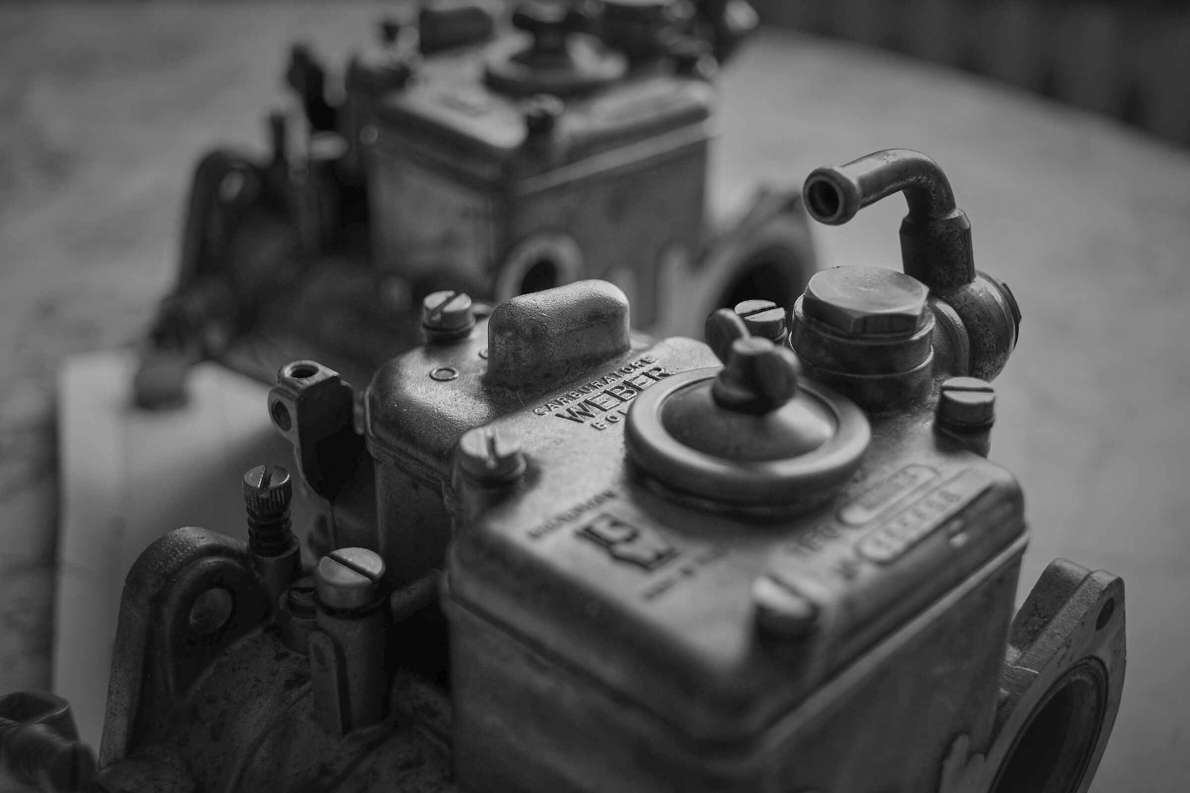 Weber Dcoe particolari