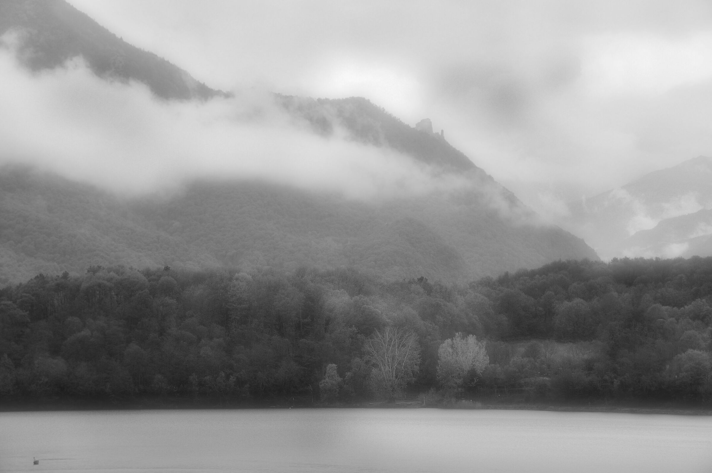 Thunderstorm at the lake