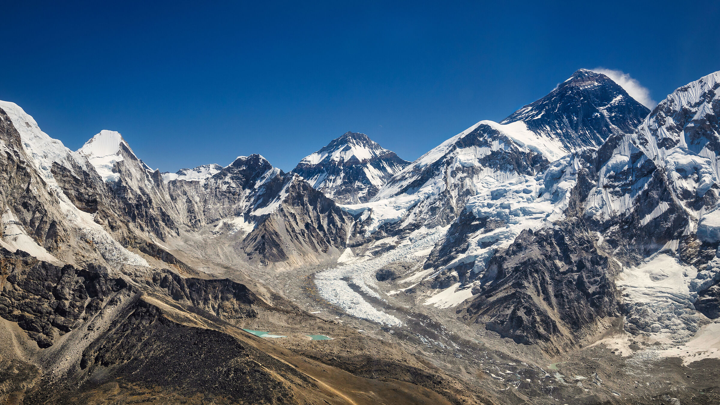 Campo base del Monte Everest e dell'Everest