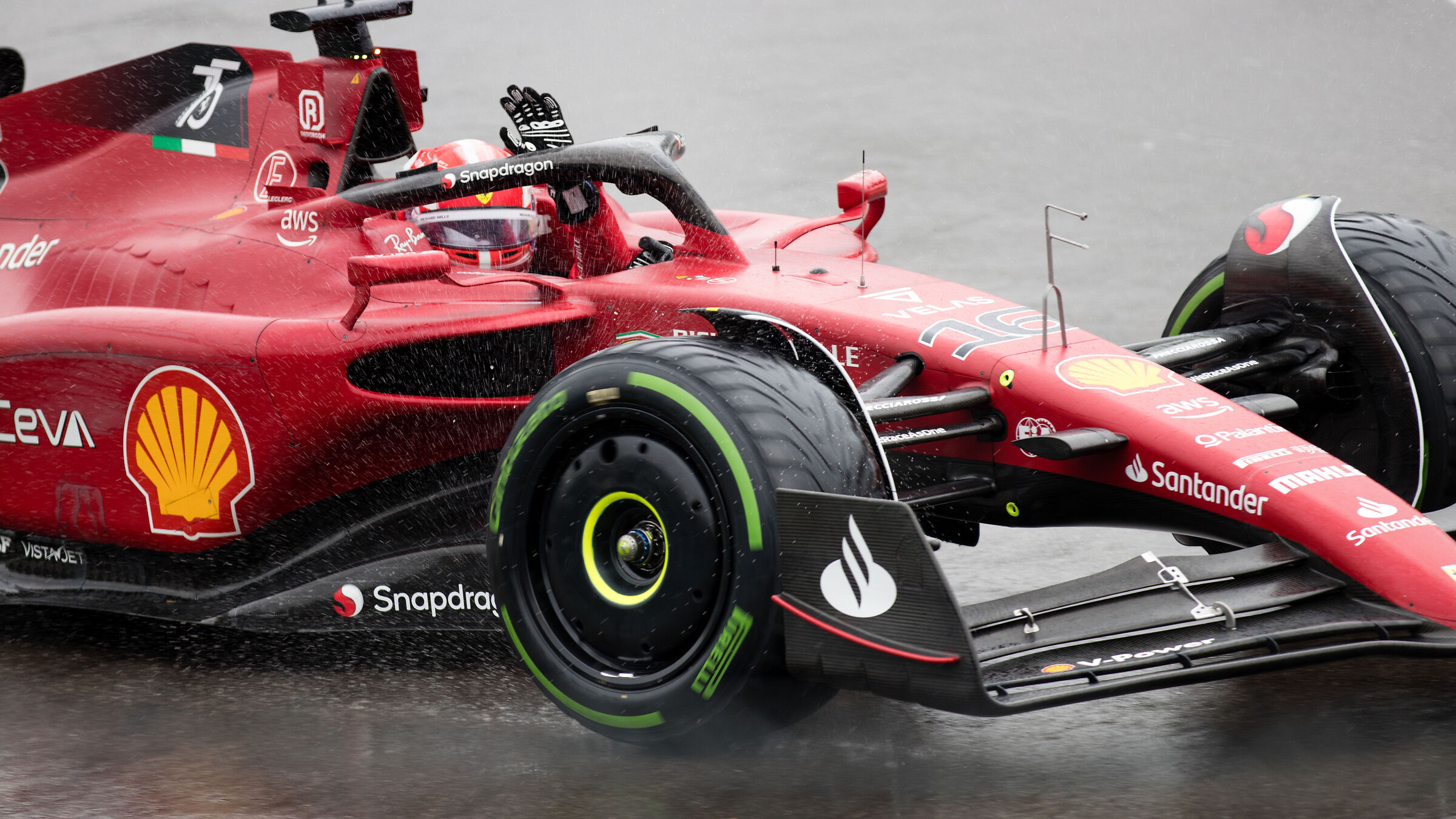 Leclerc -- F1 imola 2022