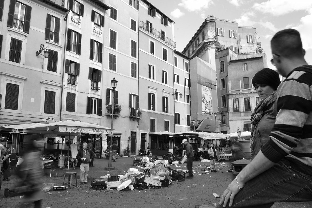 il mercato di Campo dei Fiori