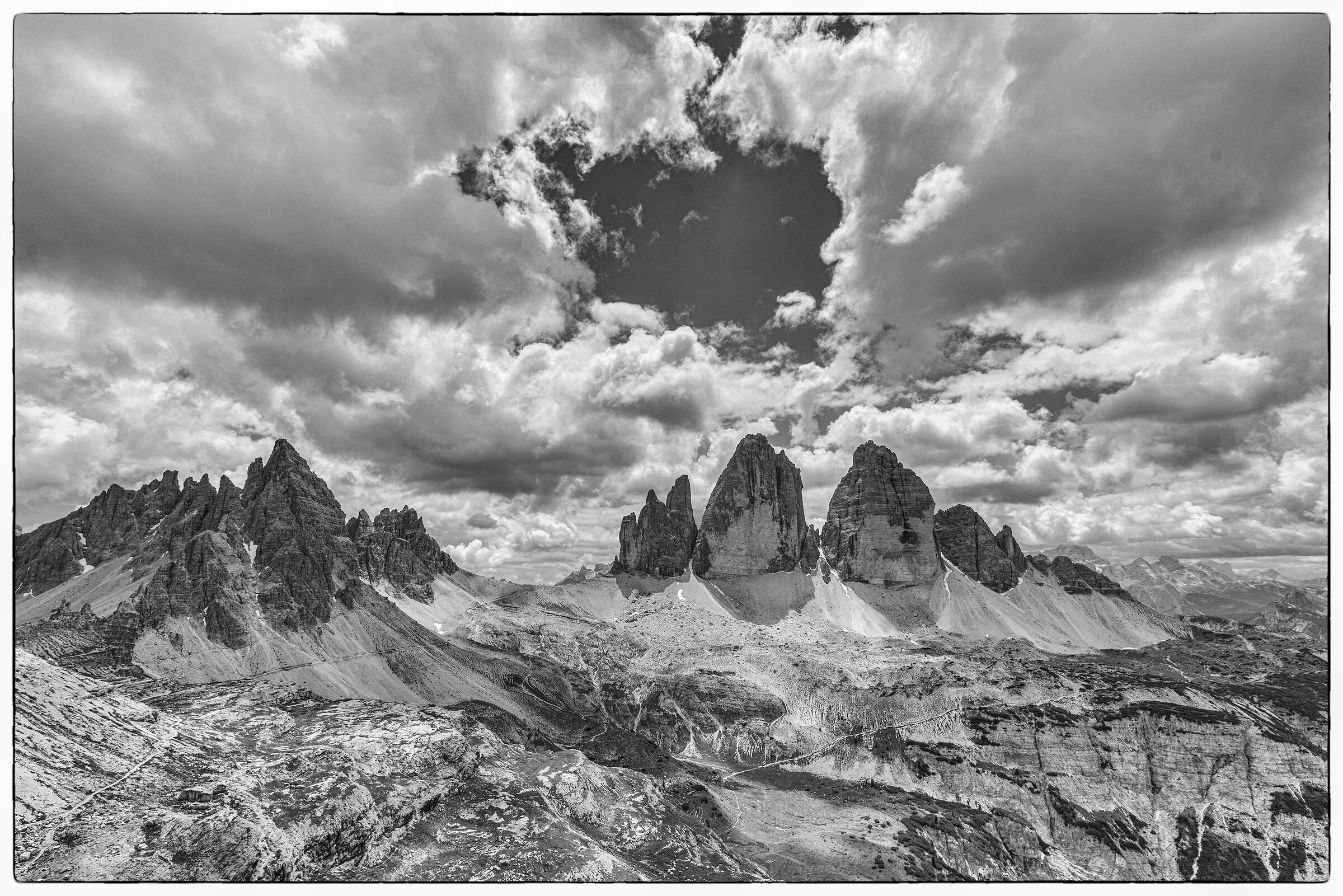 Dolomites in BW