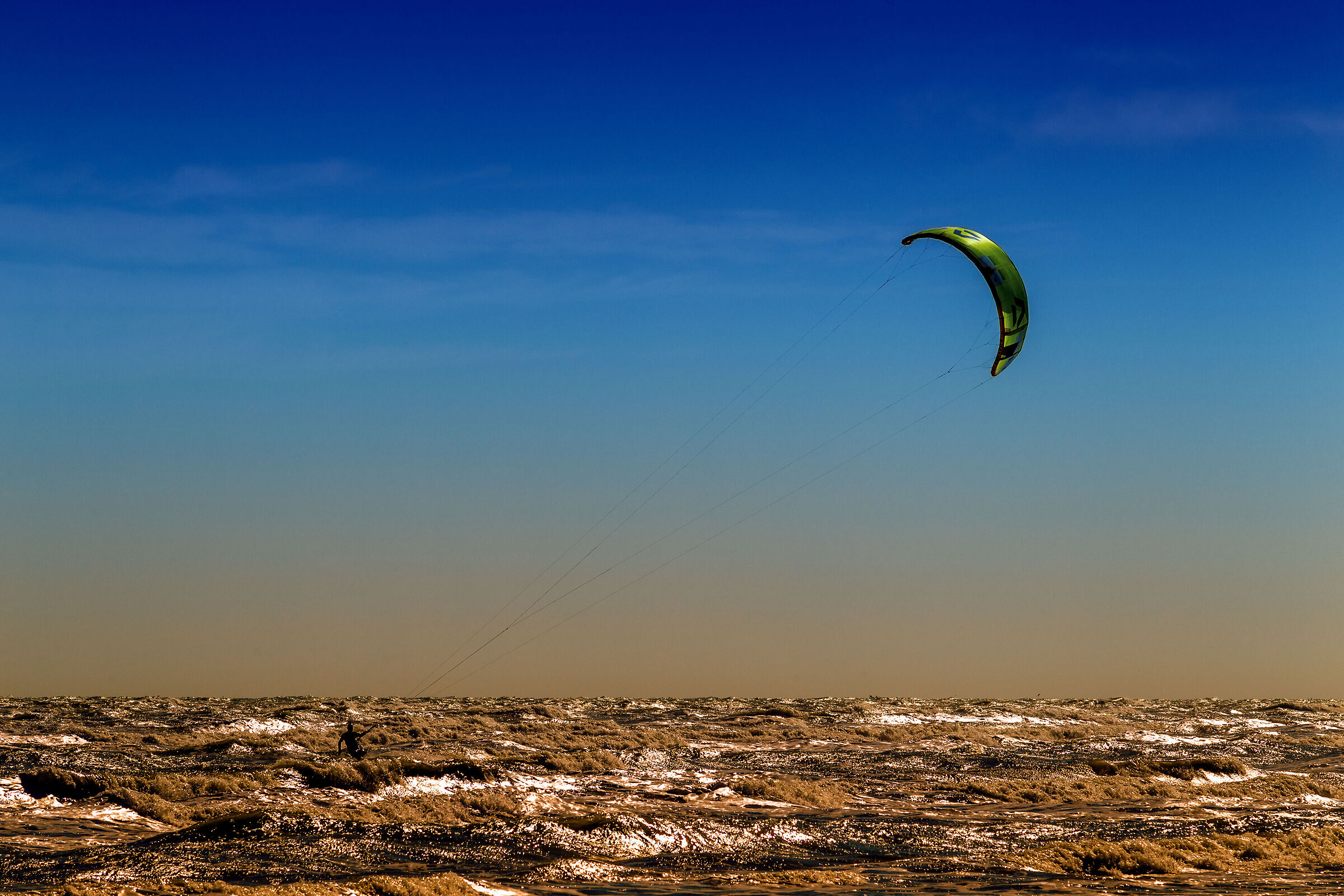 kitesurfing