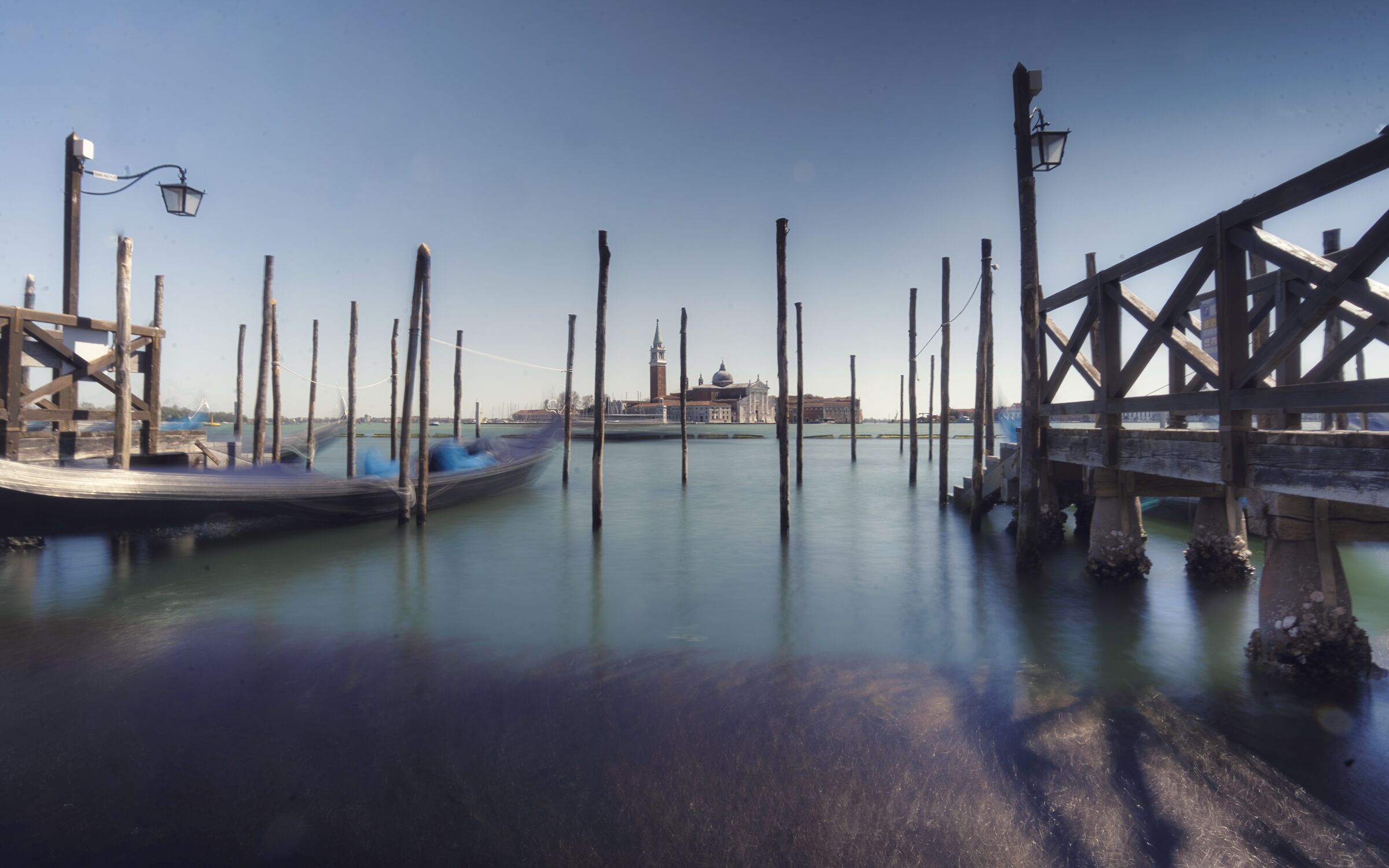 gondolas and st. George's Island