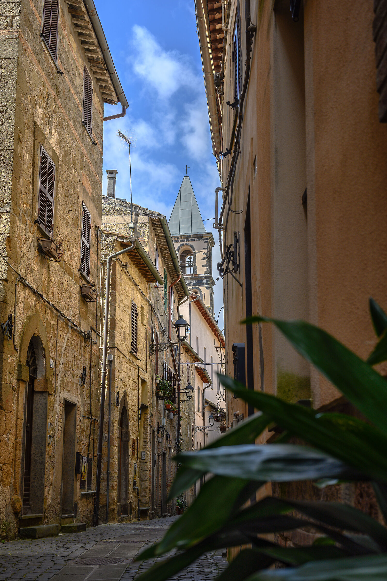 The streets of the village