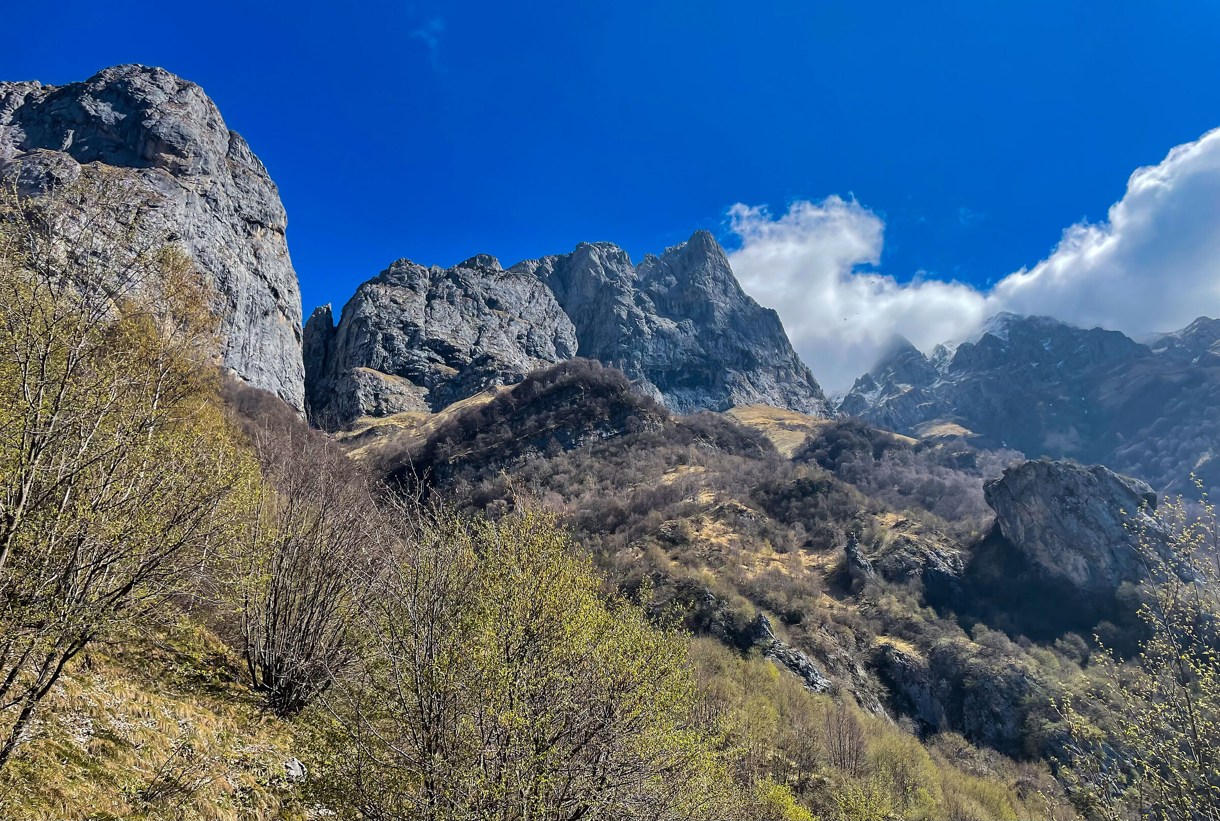 Verso il rifugio Elisa