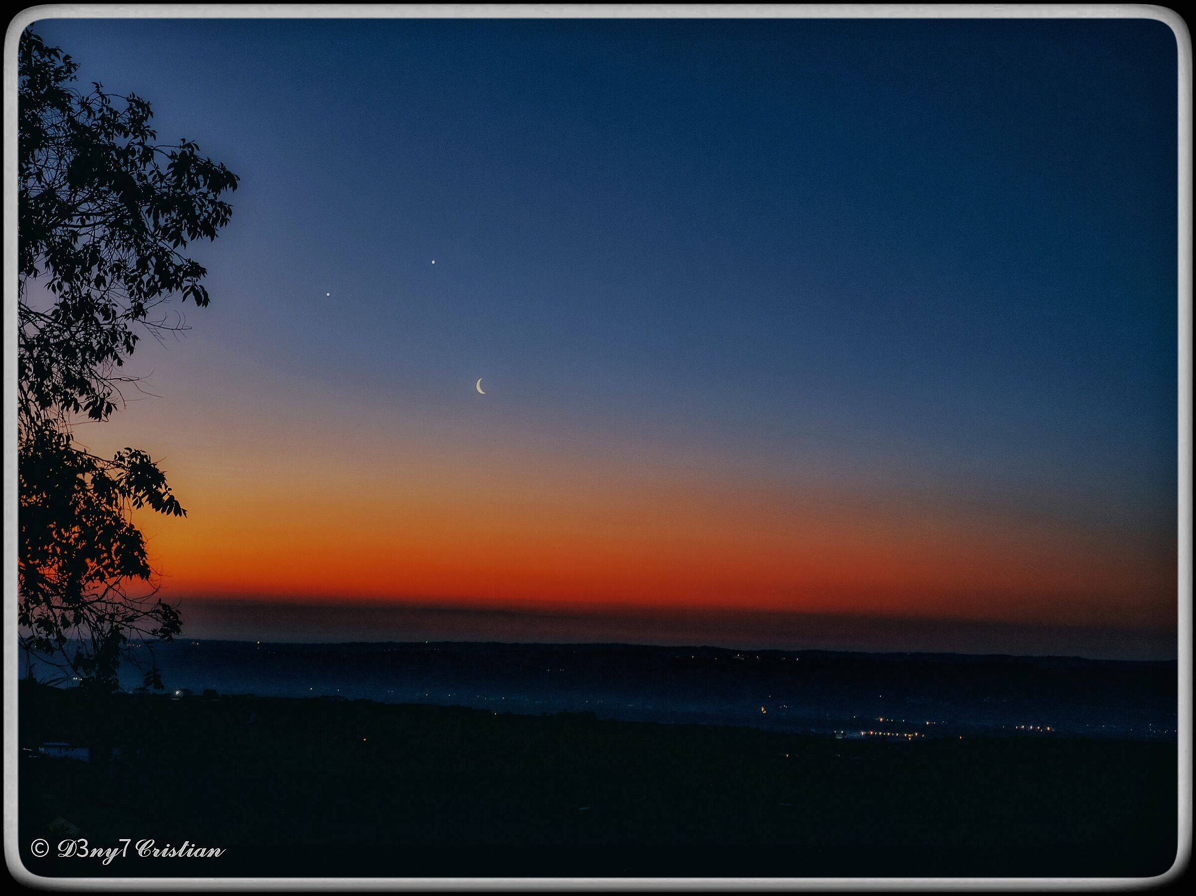 Moon ,Jupiter is Venus