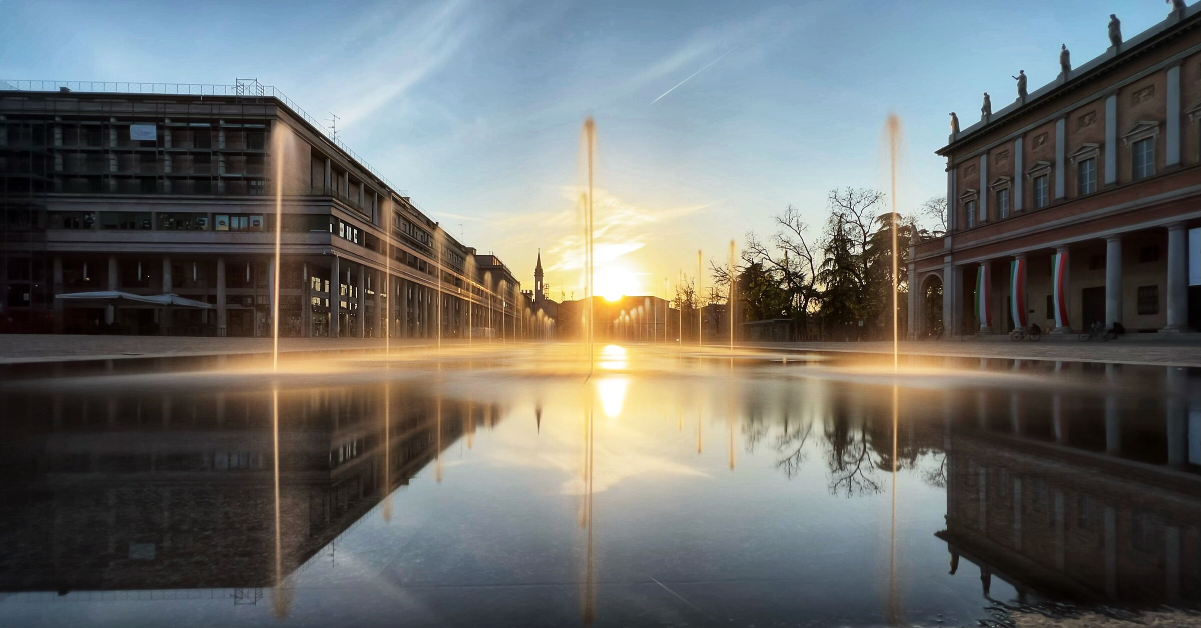Reggio Emilia - Al tramonto