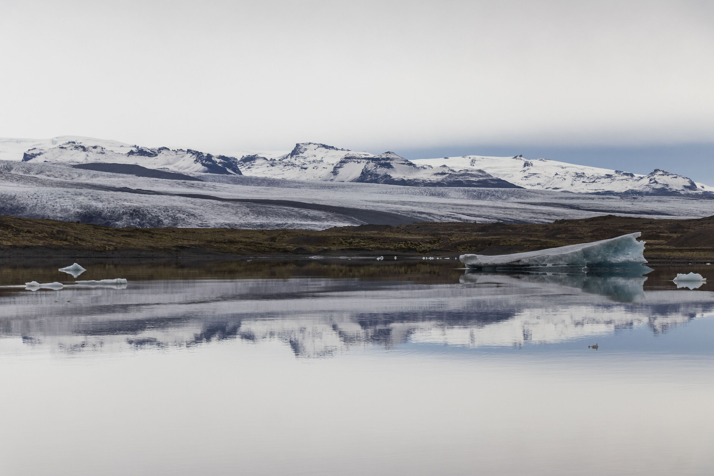 Panorama su Ghiacciao perenne