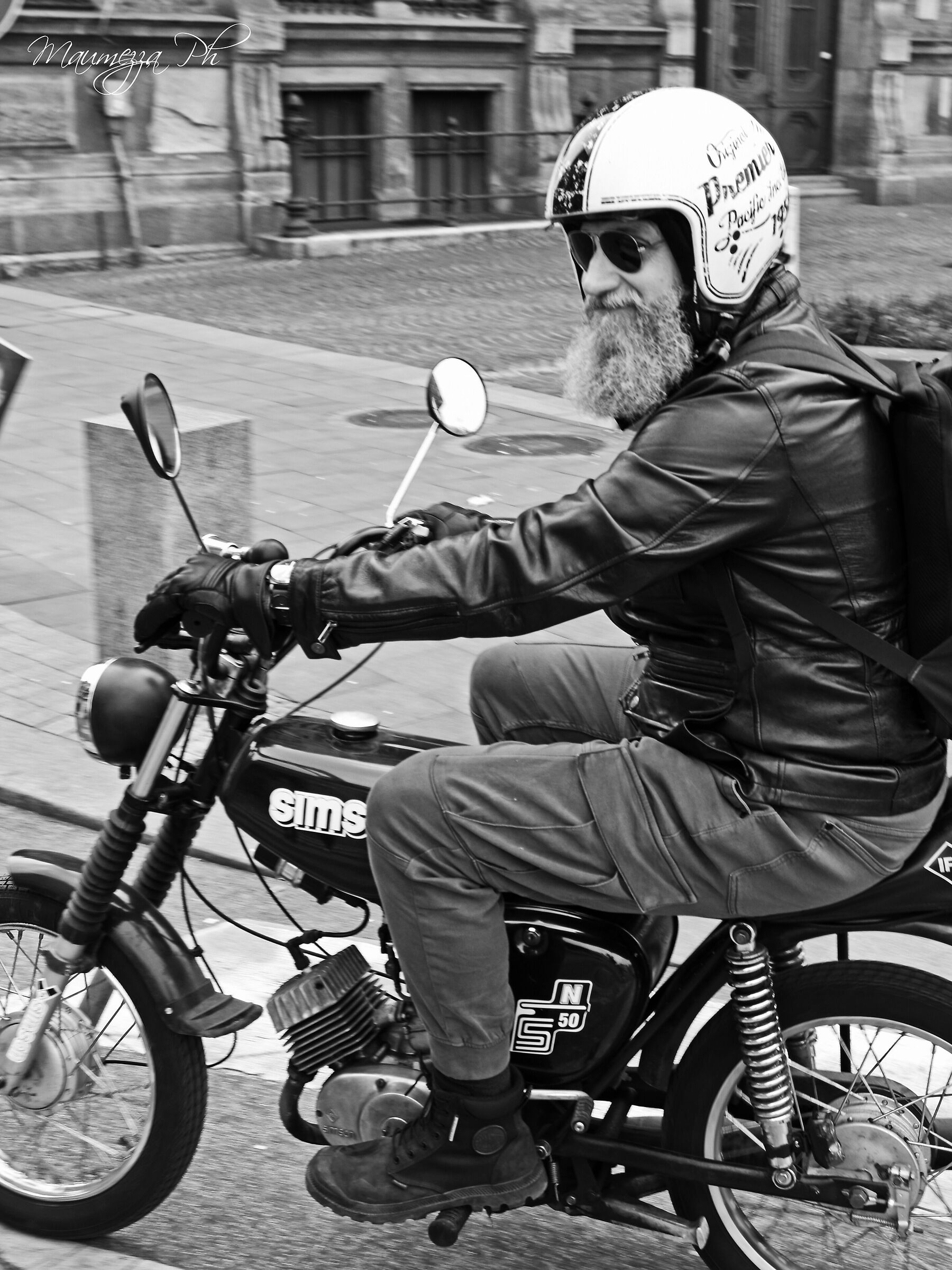 in moto a Budapest