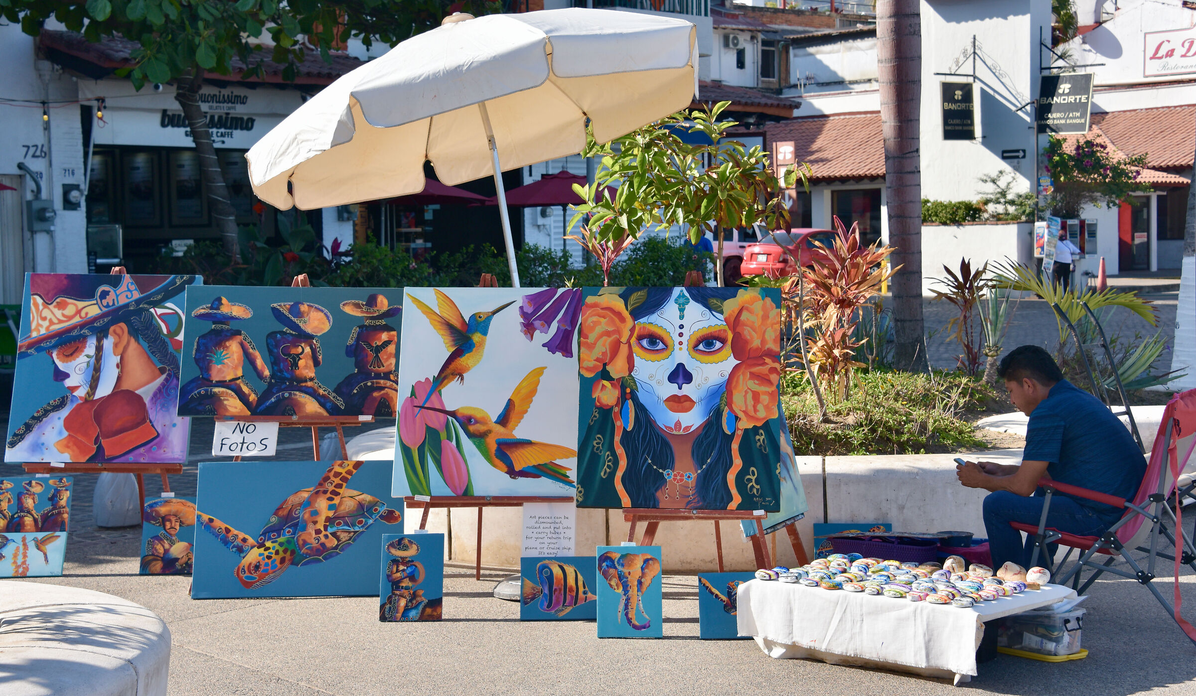 Art Gallery - Mexico Puerto Vallarta - Painter