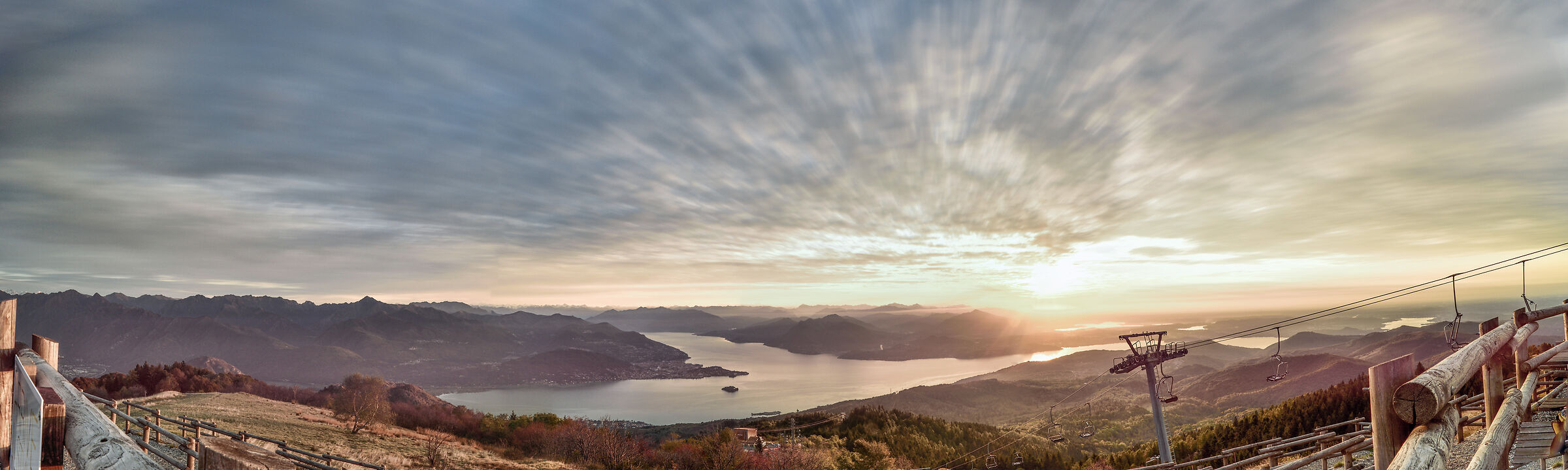 sunrise from Mottarone 2020