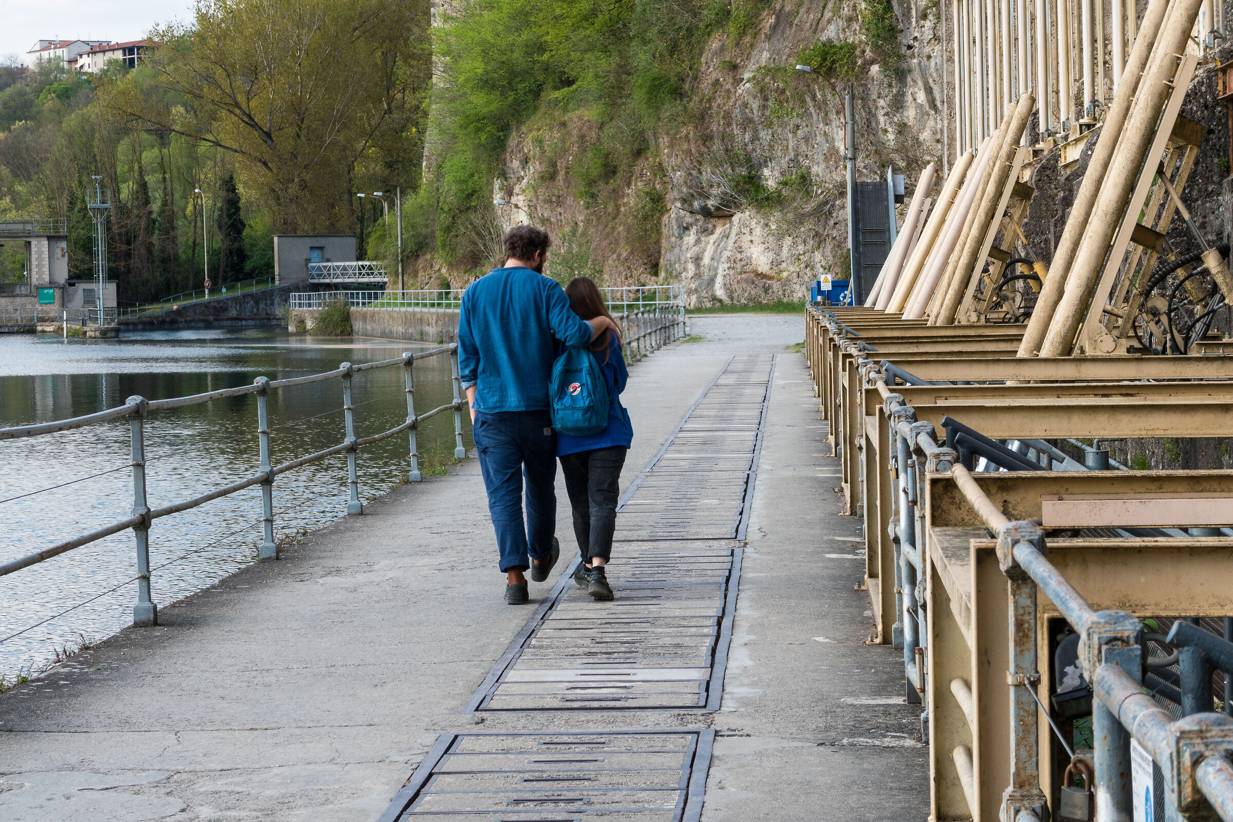 Centrale Taccani, promenade