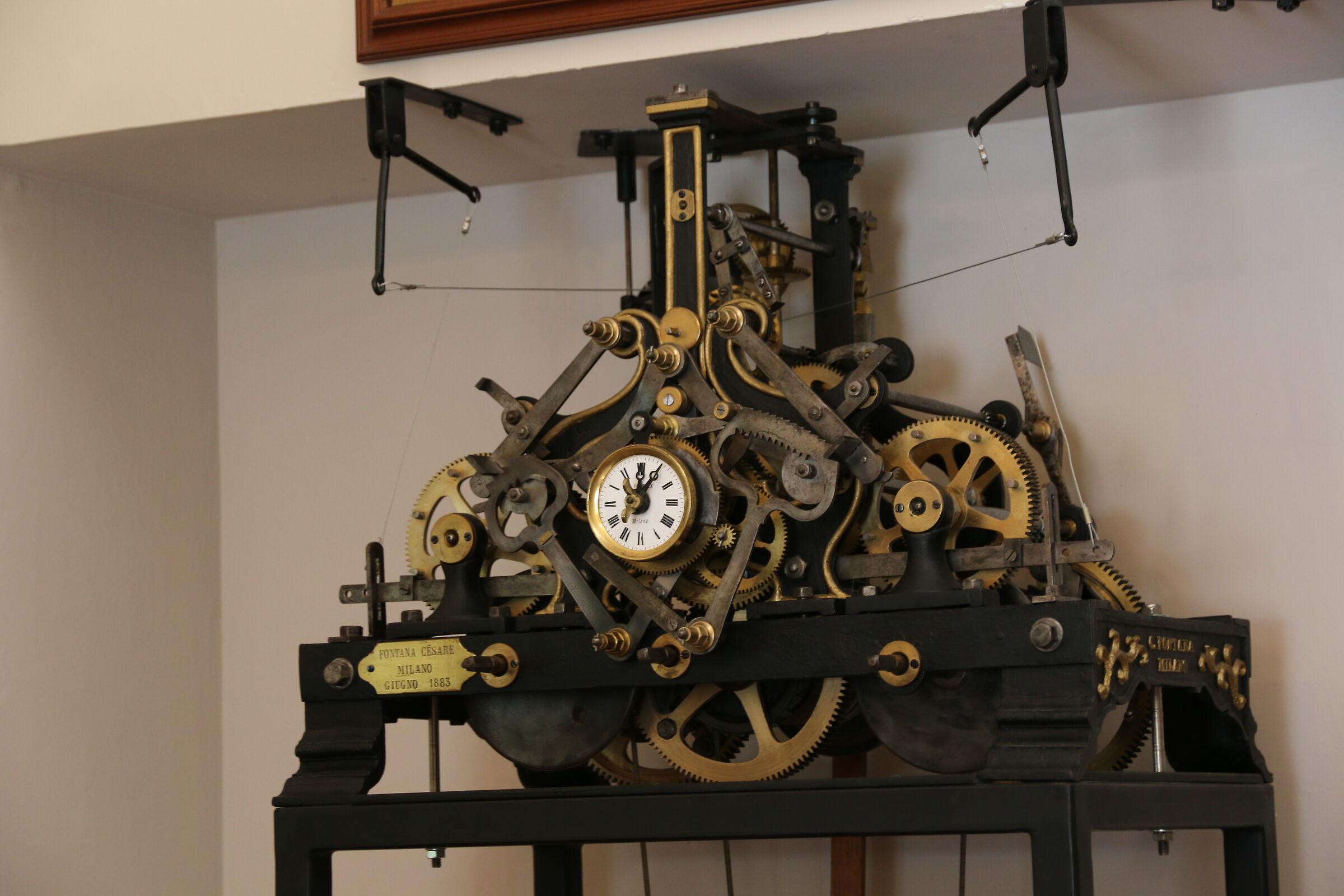 The tower clock