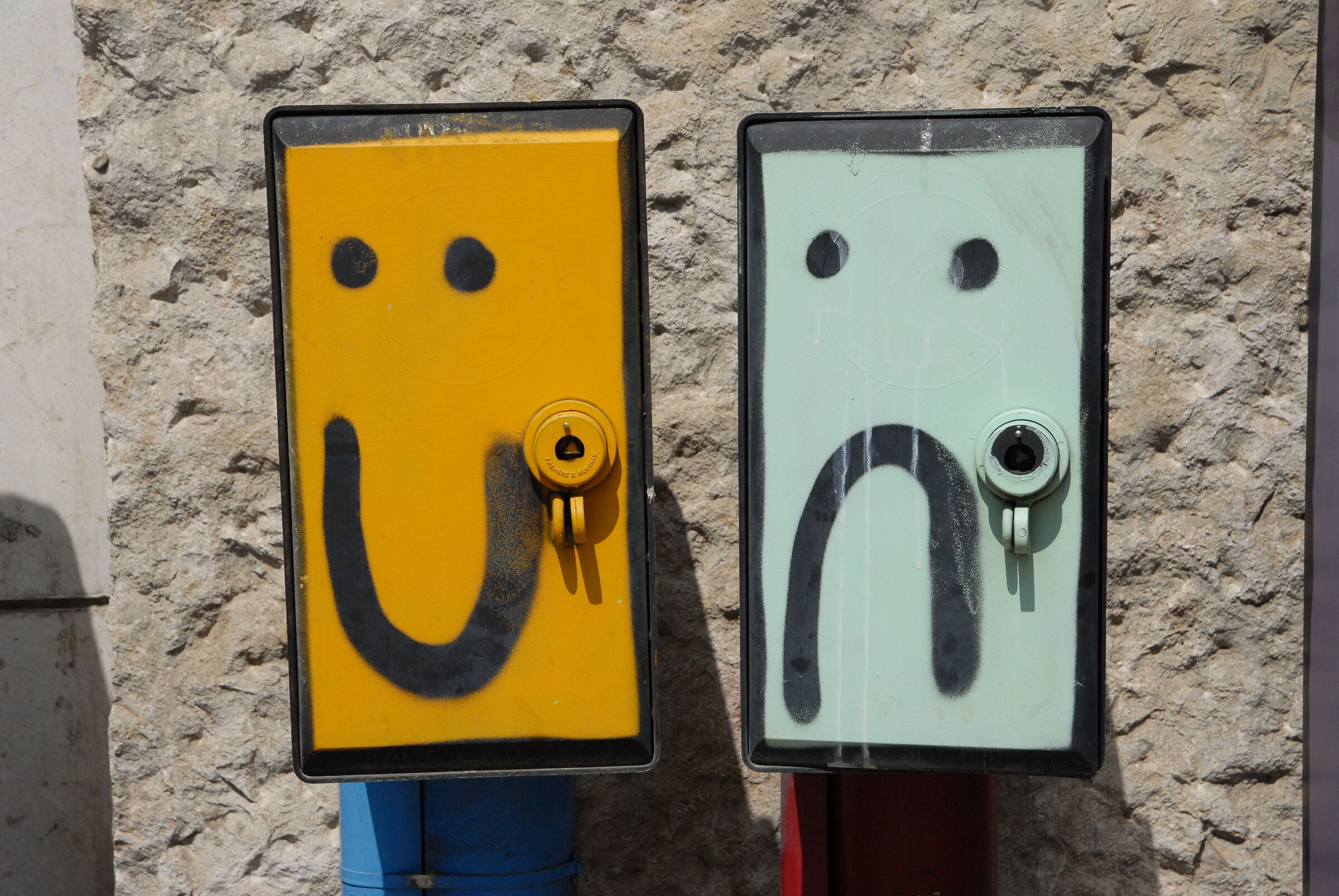 Contatori..uno allegro, l'altro no!