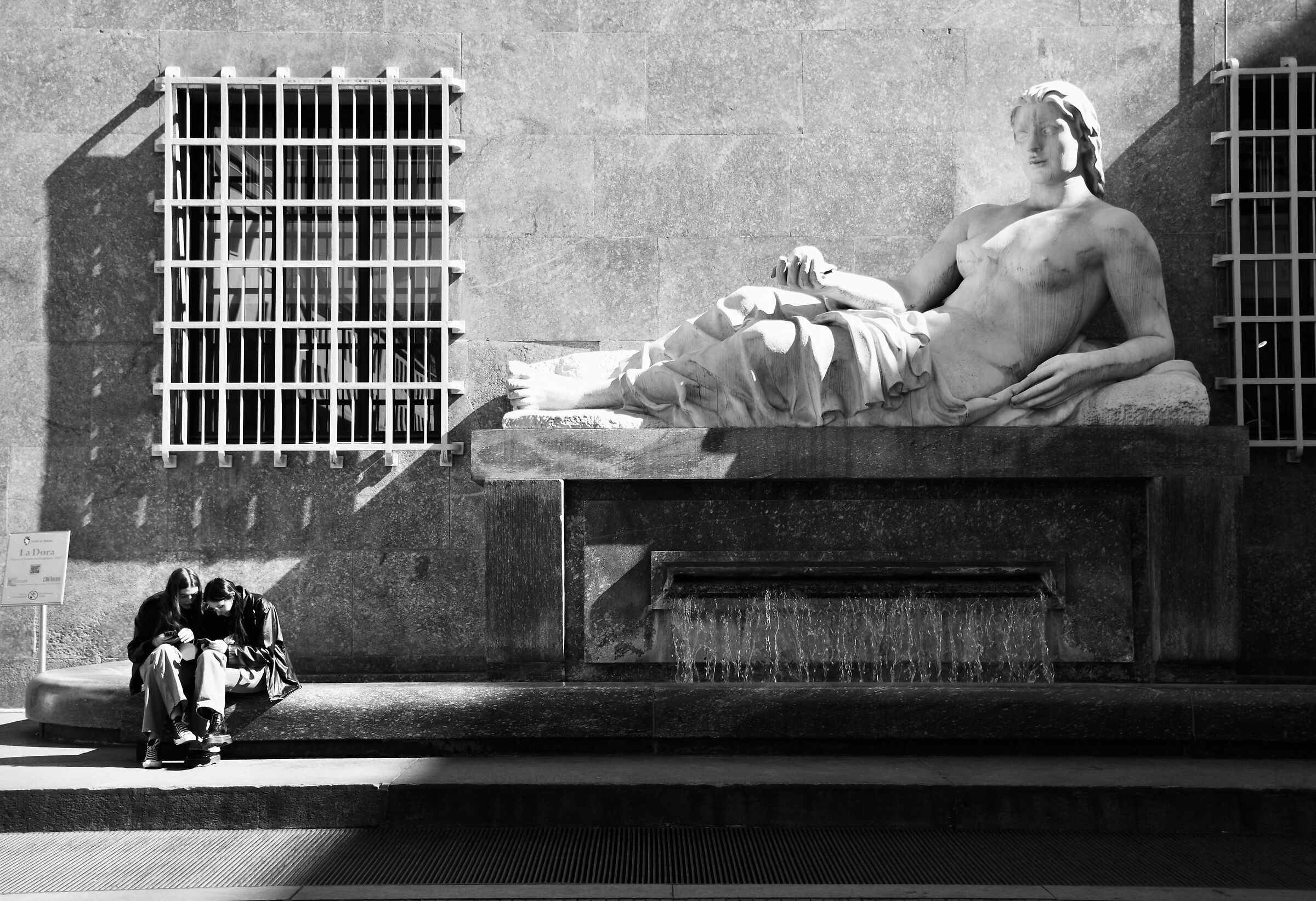 You and I, a street corner