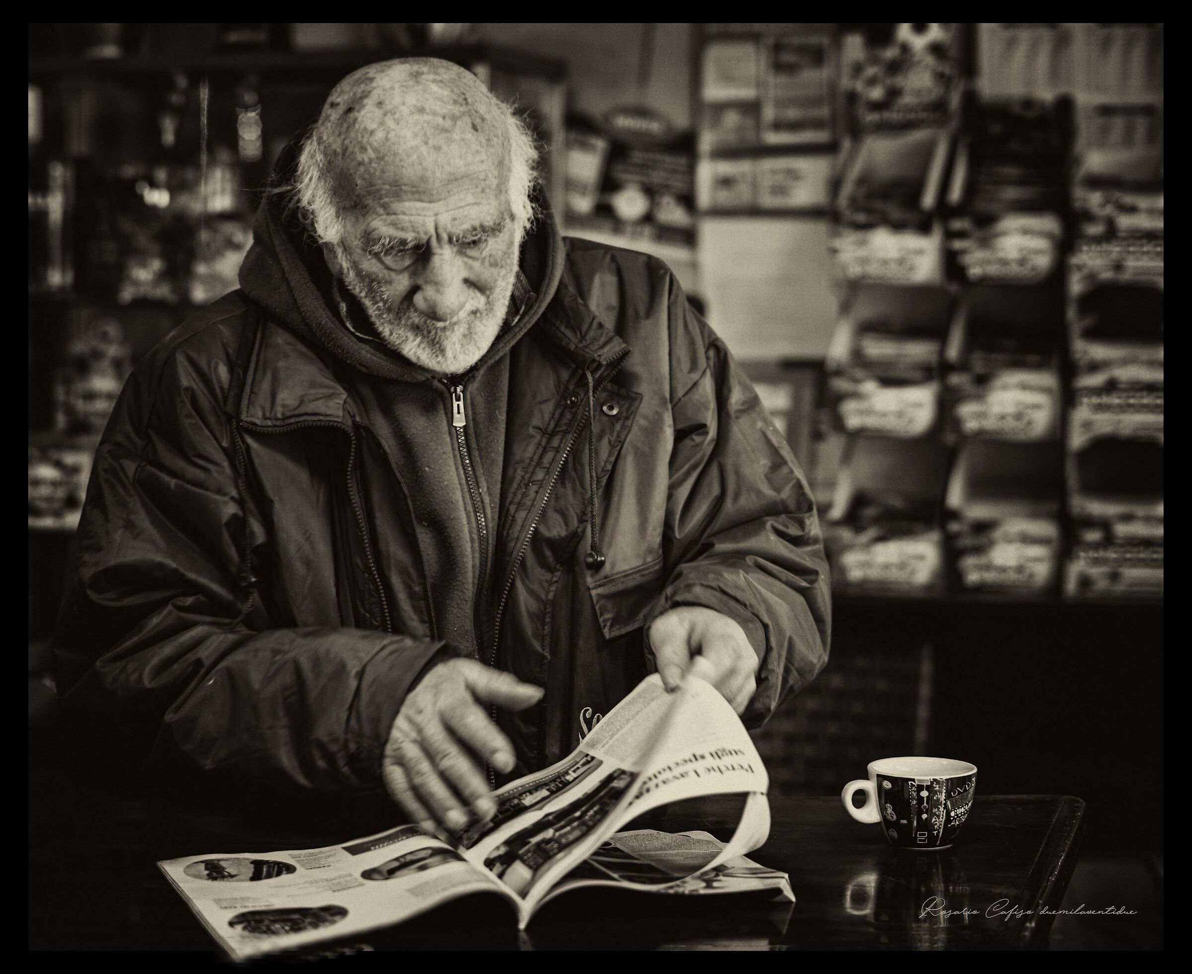 Like an open book.....