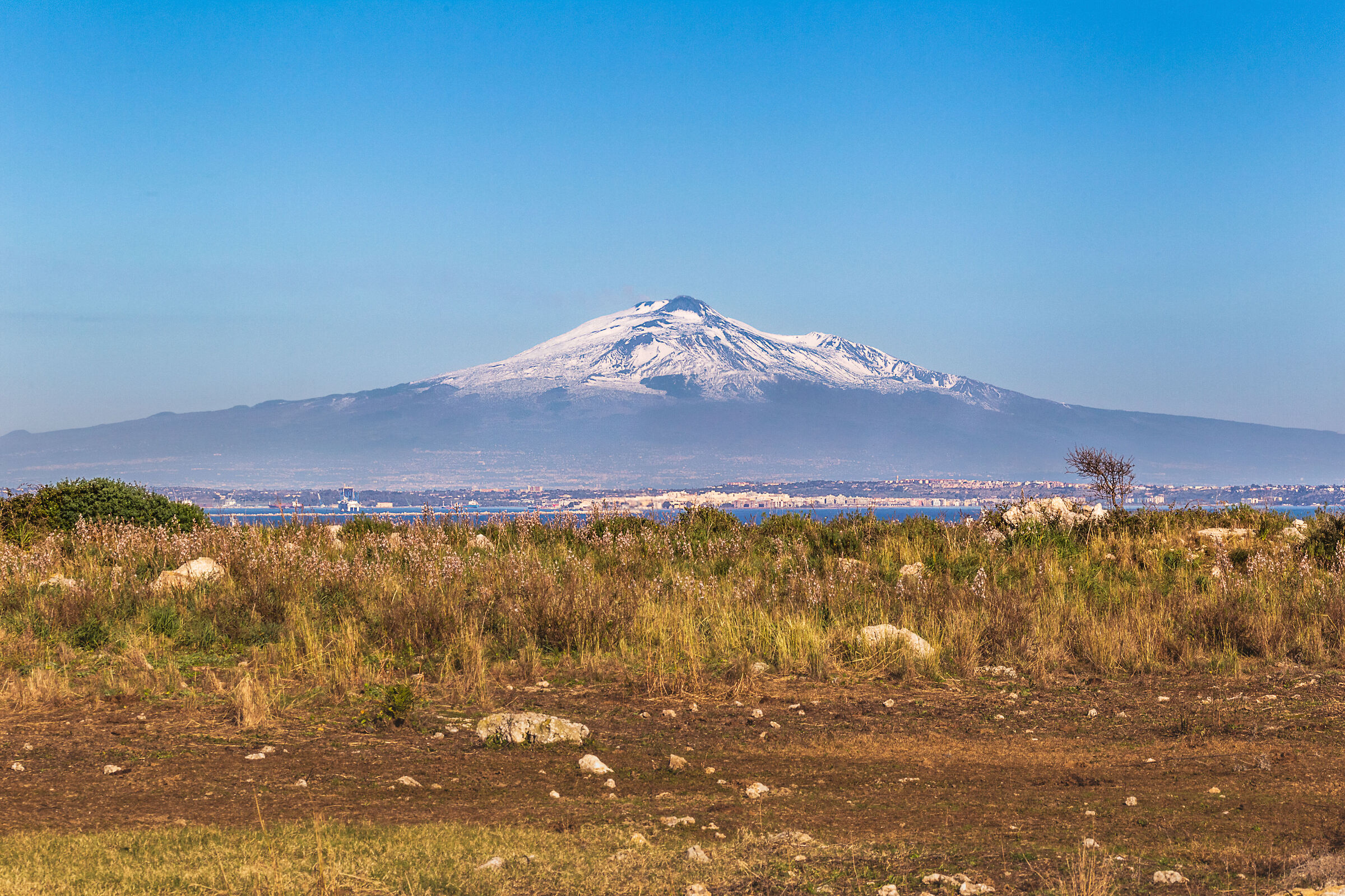 Etna from Tonnara Siracusa