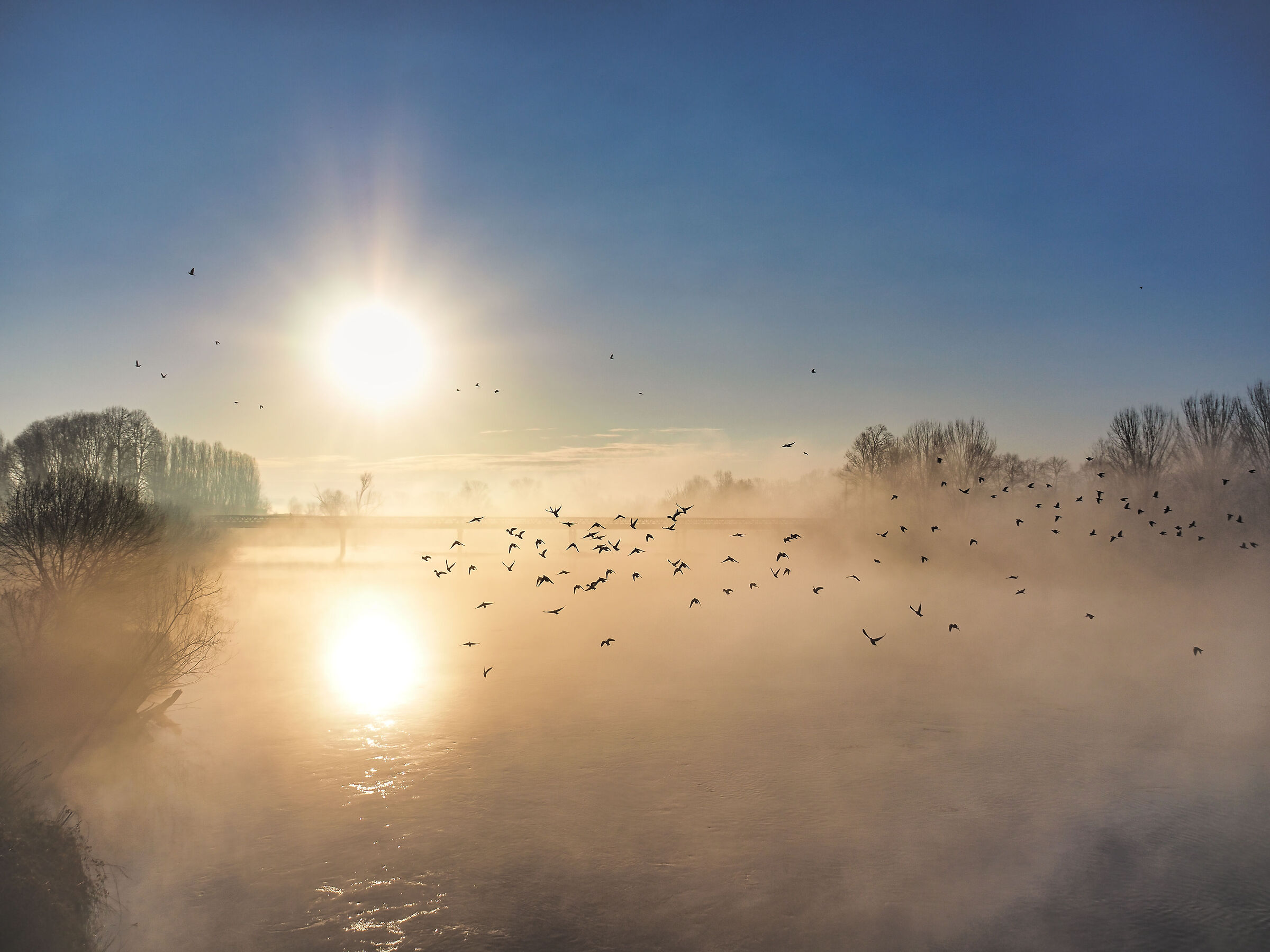 magical atmosphere on the Oglio