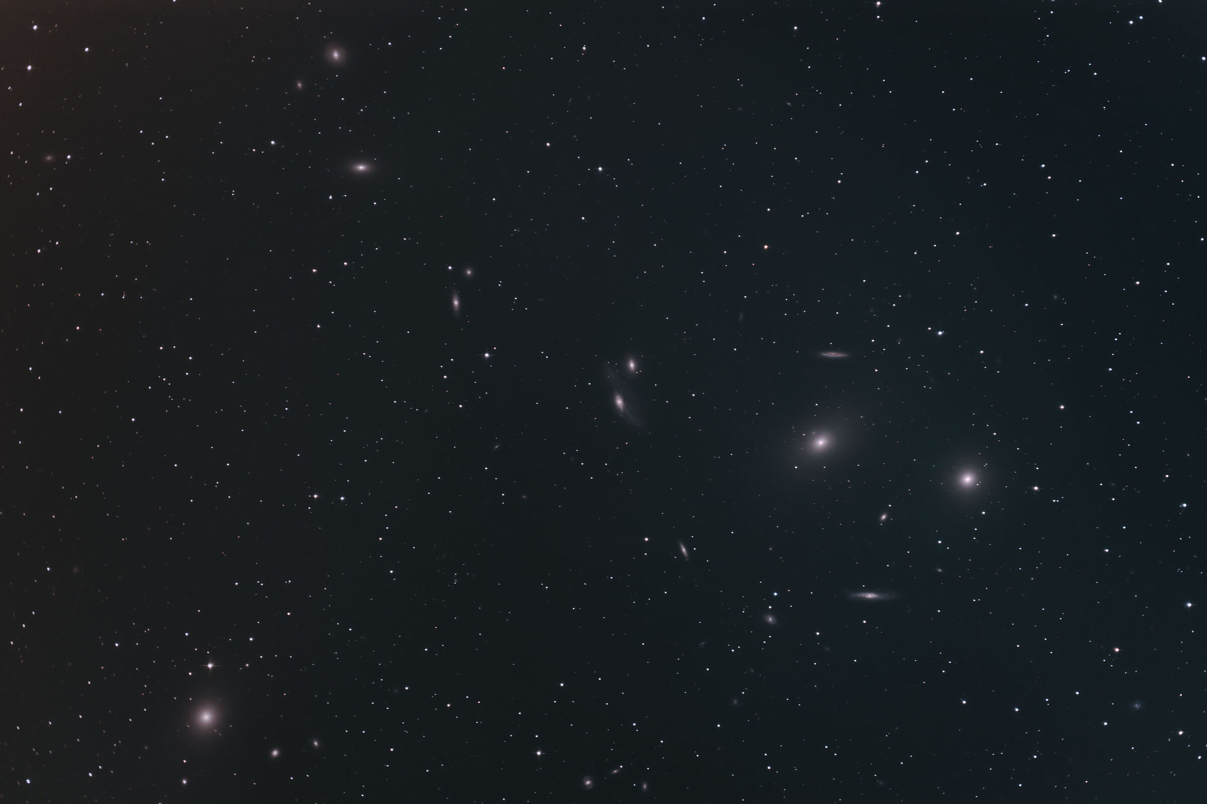 The Markarian Chain of Galaxy