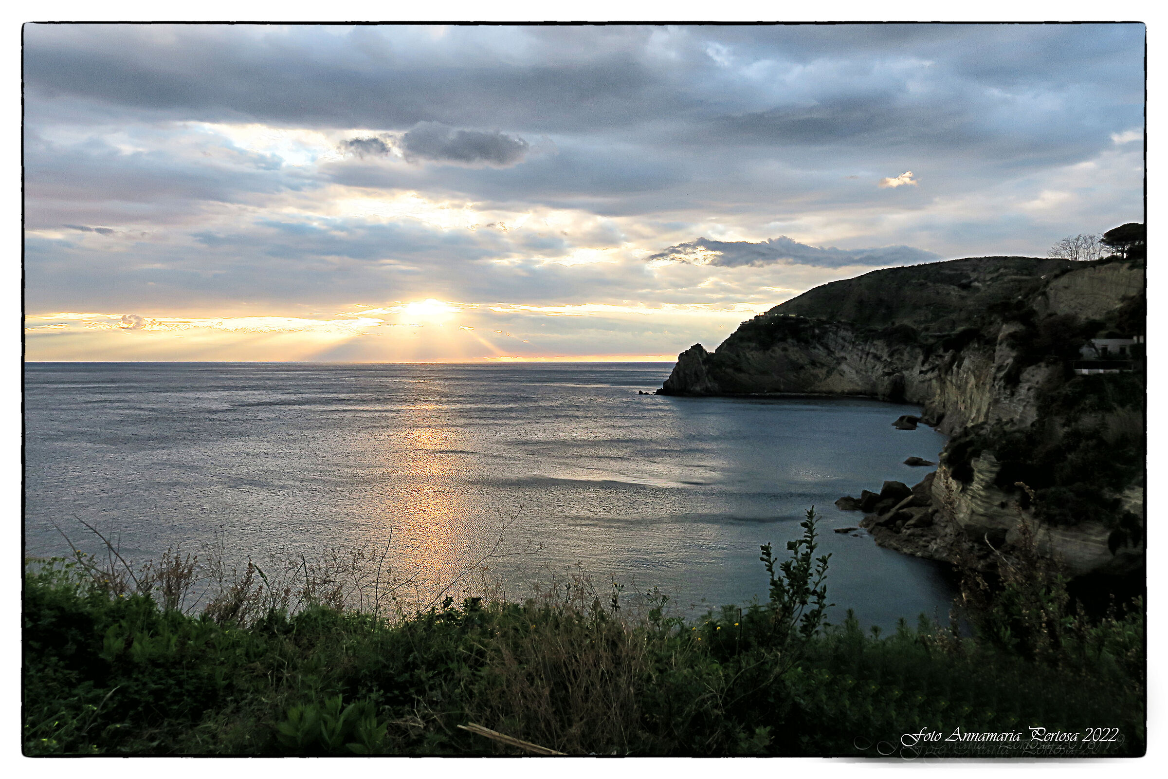 Un tramonto a Ischia