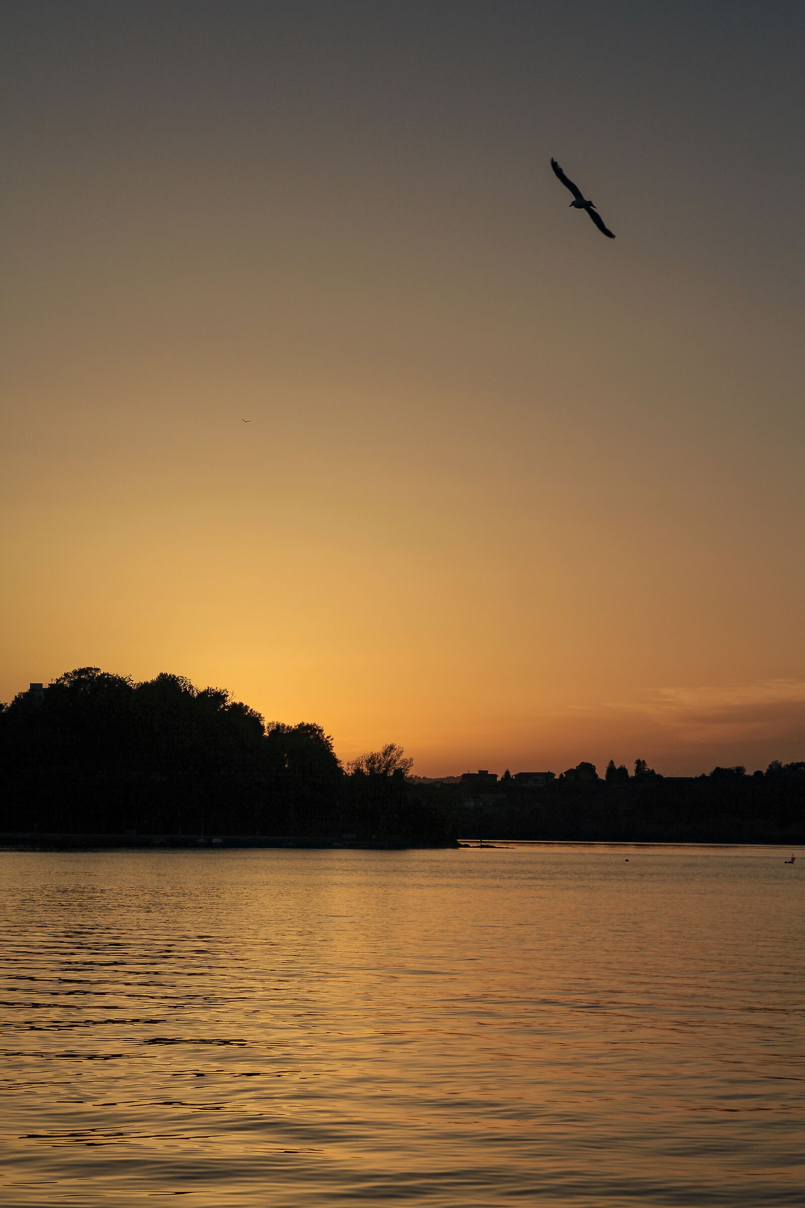 Magic Sunset in Bolsena
