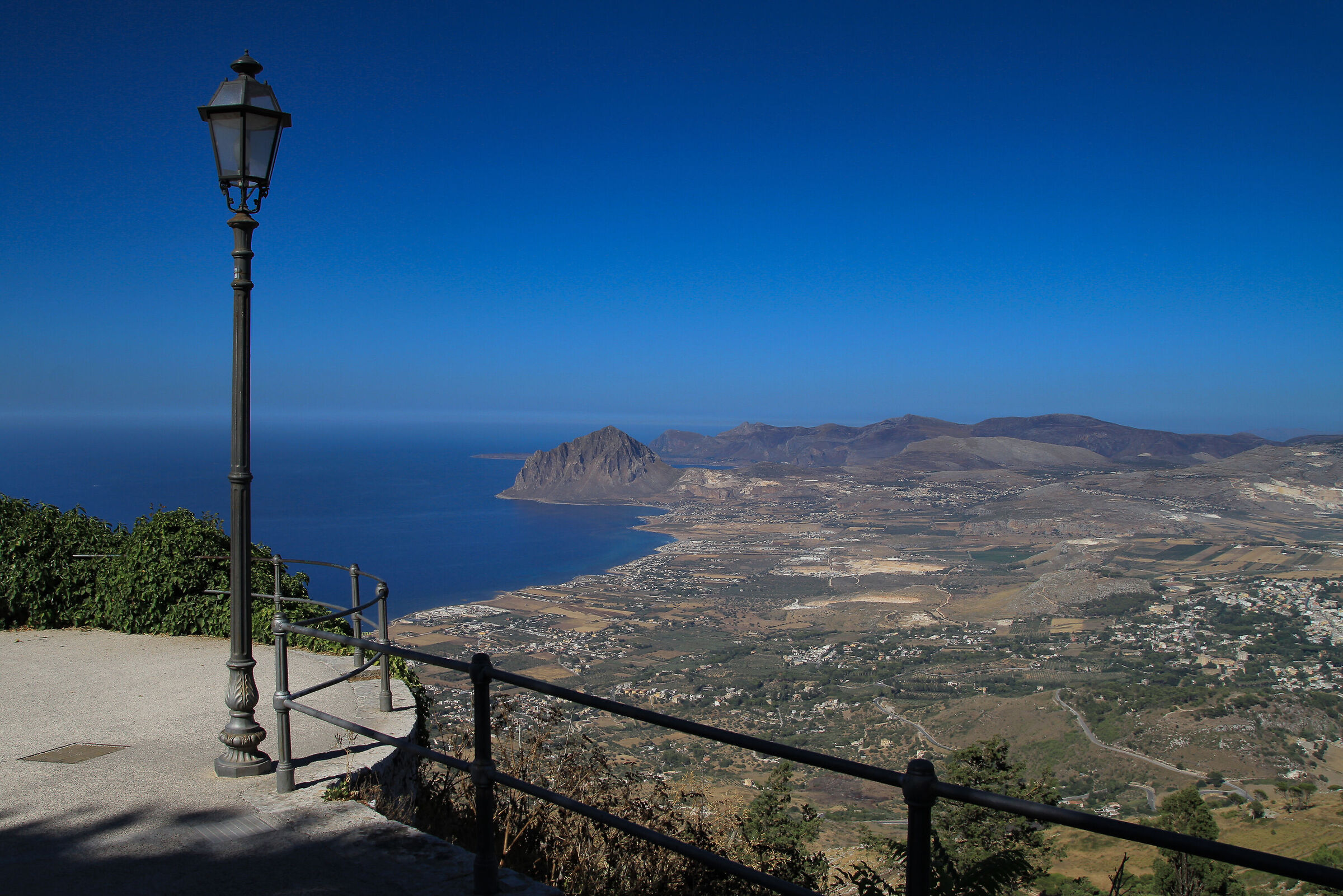 Erice and its spectacular view...