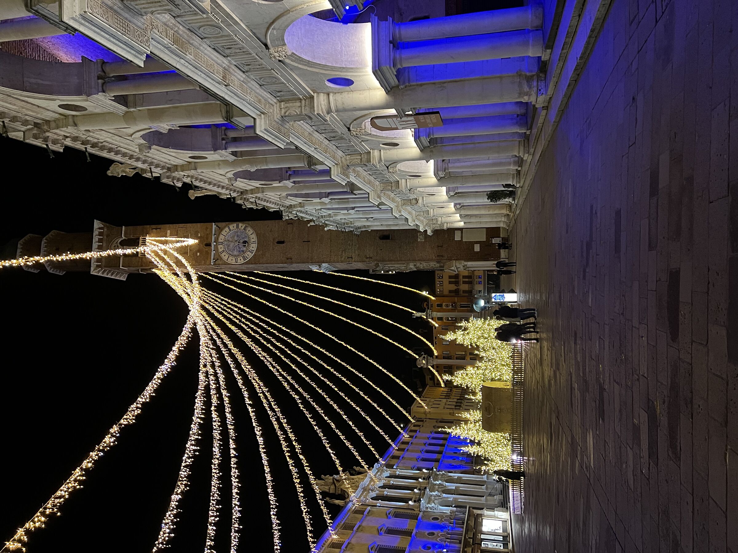 Vicenza under Christmas