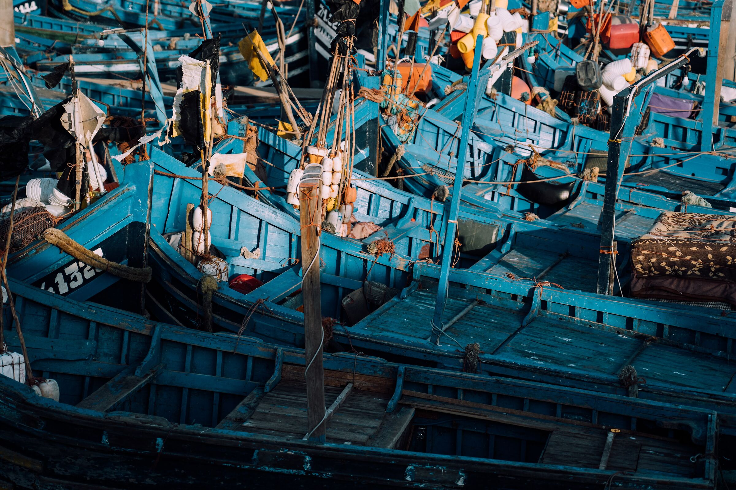 Barche al porto di Essaouira