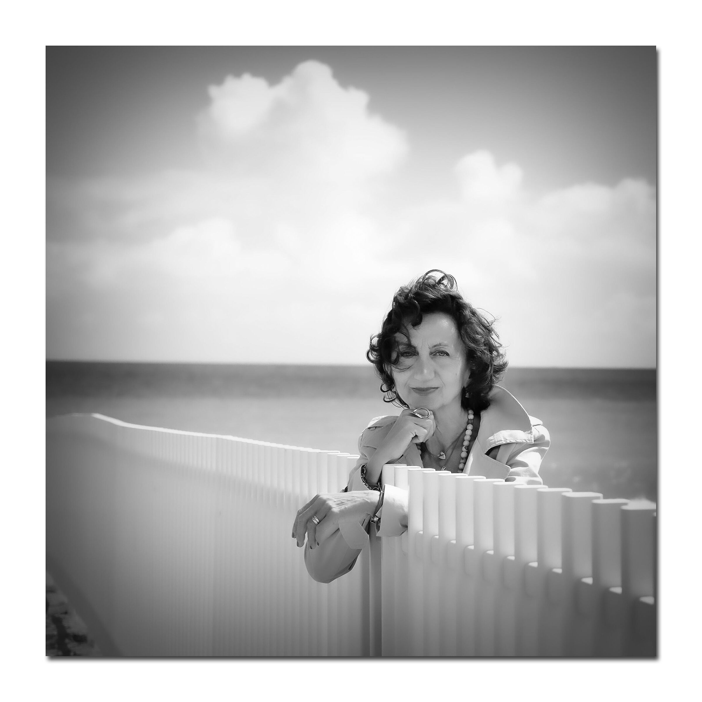 Ritratto nella luce del vento