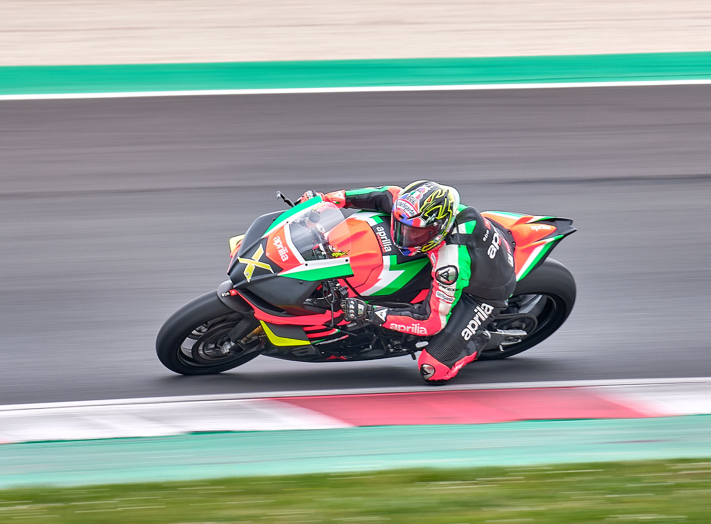 Max Biaggi Aprilia All Stars Misano world circuit