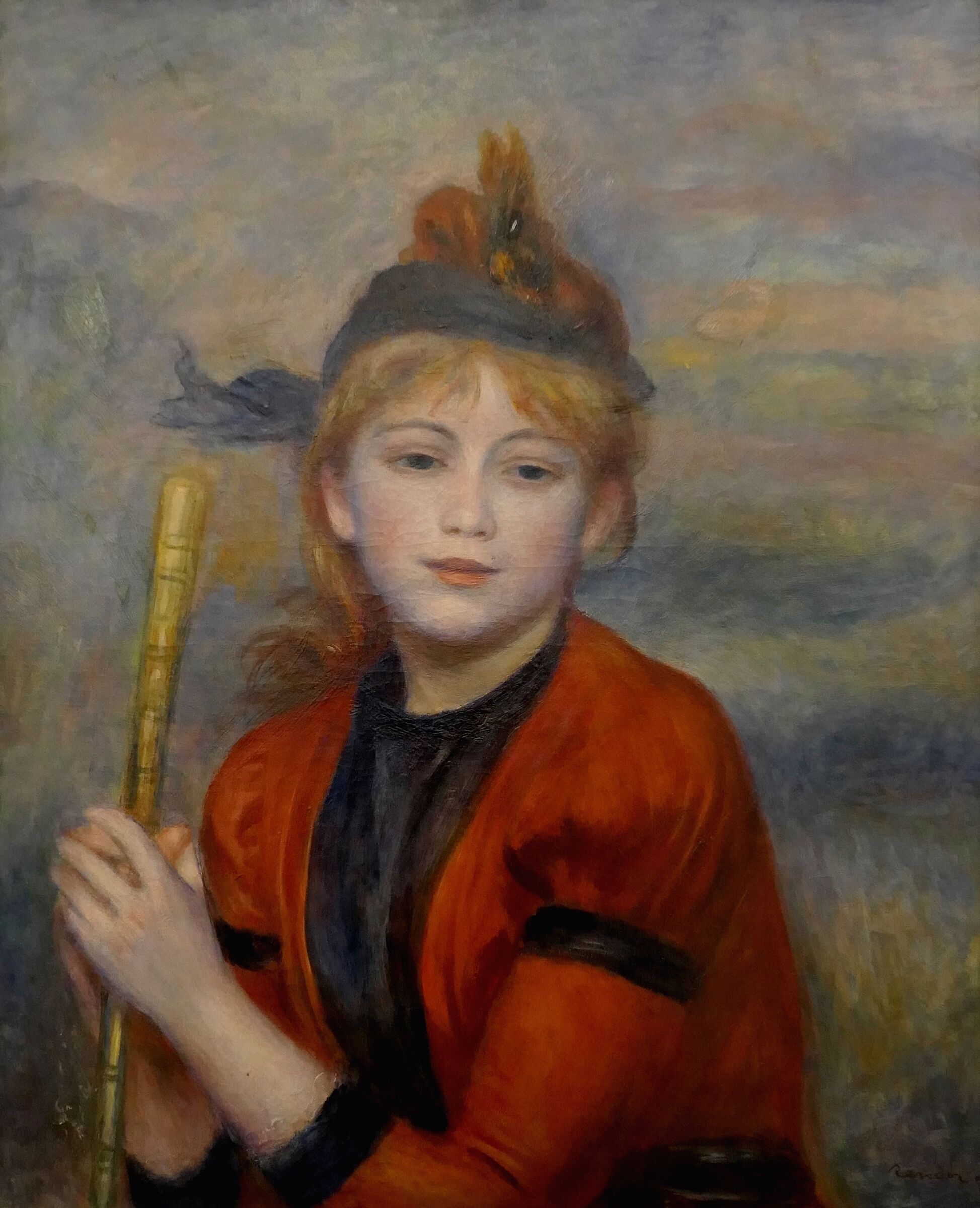 Pierre-Auguste Renoir "The Hiker"